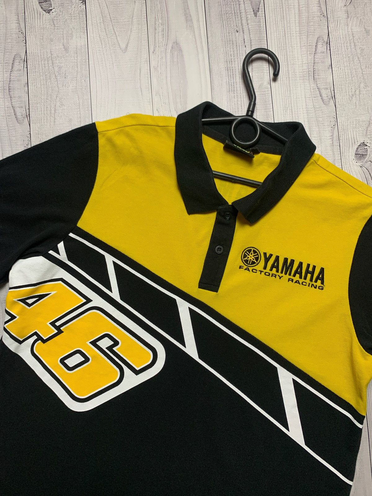 Yamaha Yamaha vintage polo shirt Size M racing Size US M / EU 48-50 / 2 - 2 Thumbnail