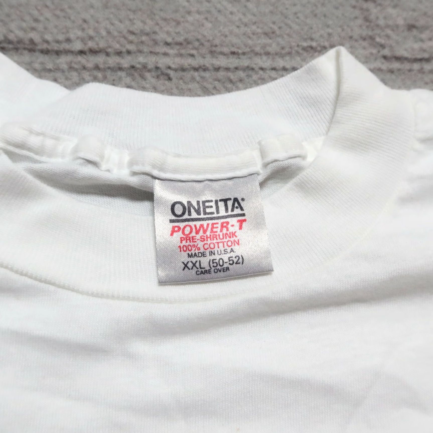 Vintage Vintage Oneita Beethoven Shirt XXL Men White 90s Size US XXL / EU 58 / 5 - 6 Thumbnail