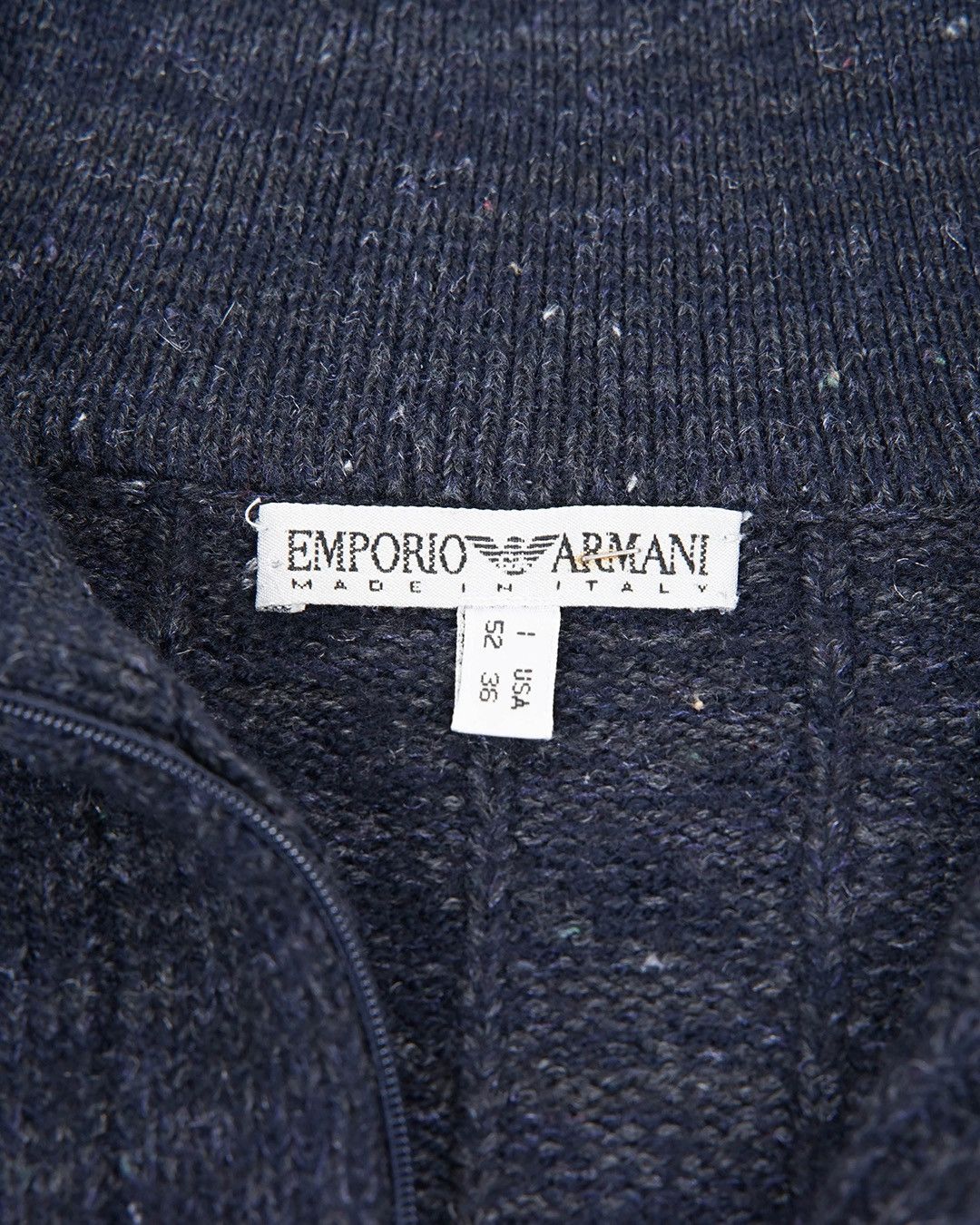 Emporio Armani Vintage Emporio Armani Mens Wool Sweater Size US M / EU 48-50 / 2 - 3 Thumbnail