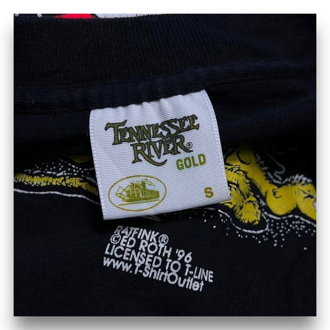 Powell Peralta × Vintage Rat Fink 90s Moon Eyes Big Daddy Ed Roth Vintage 90s T-Shirt Size US S / EU 44-46 / 1 - 2 Thumbnail