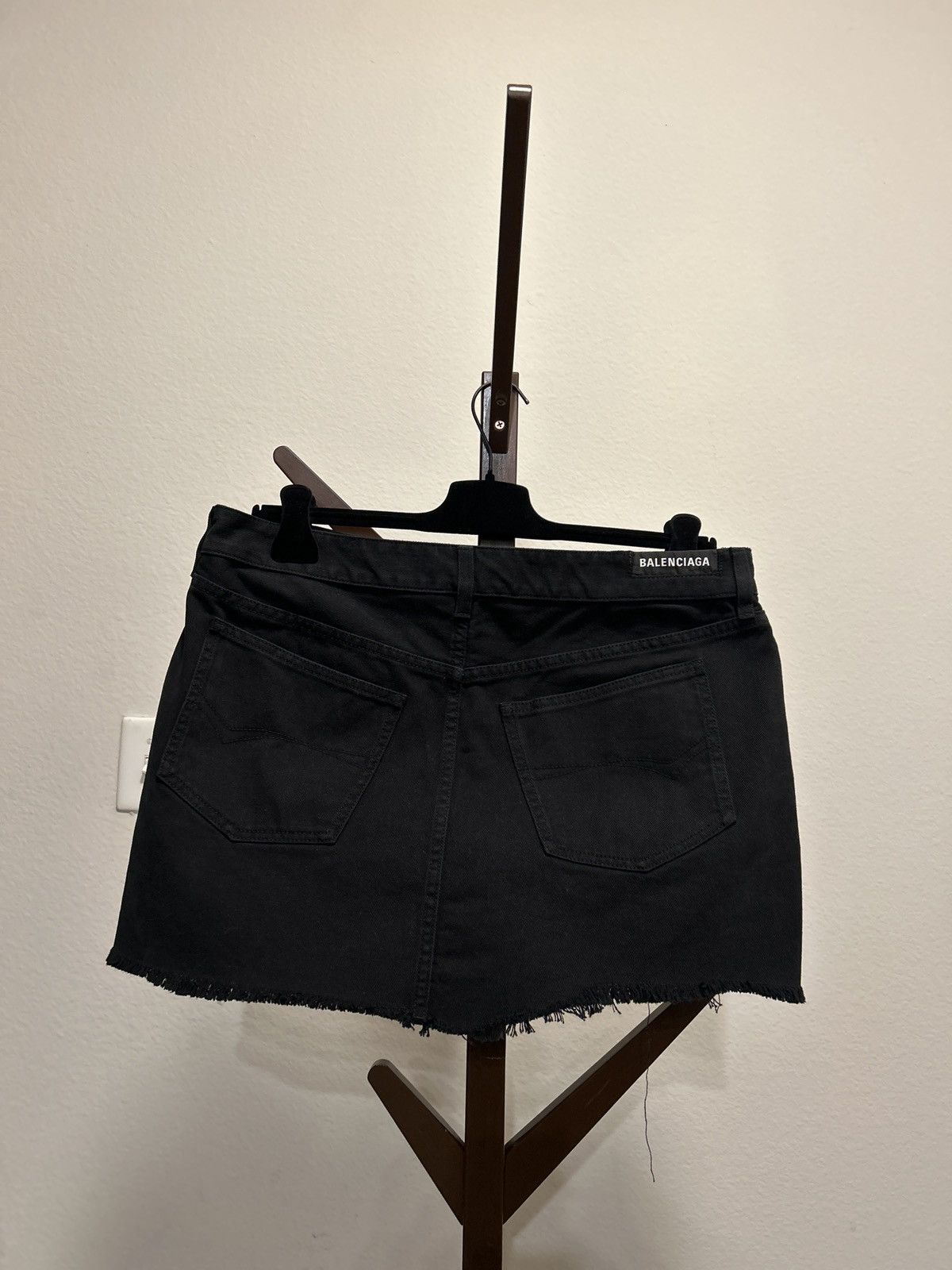 Balenciaga Balenciaga Denim Skirt Size 30" / US 8 / IT 44 - 2 Thumbnail