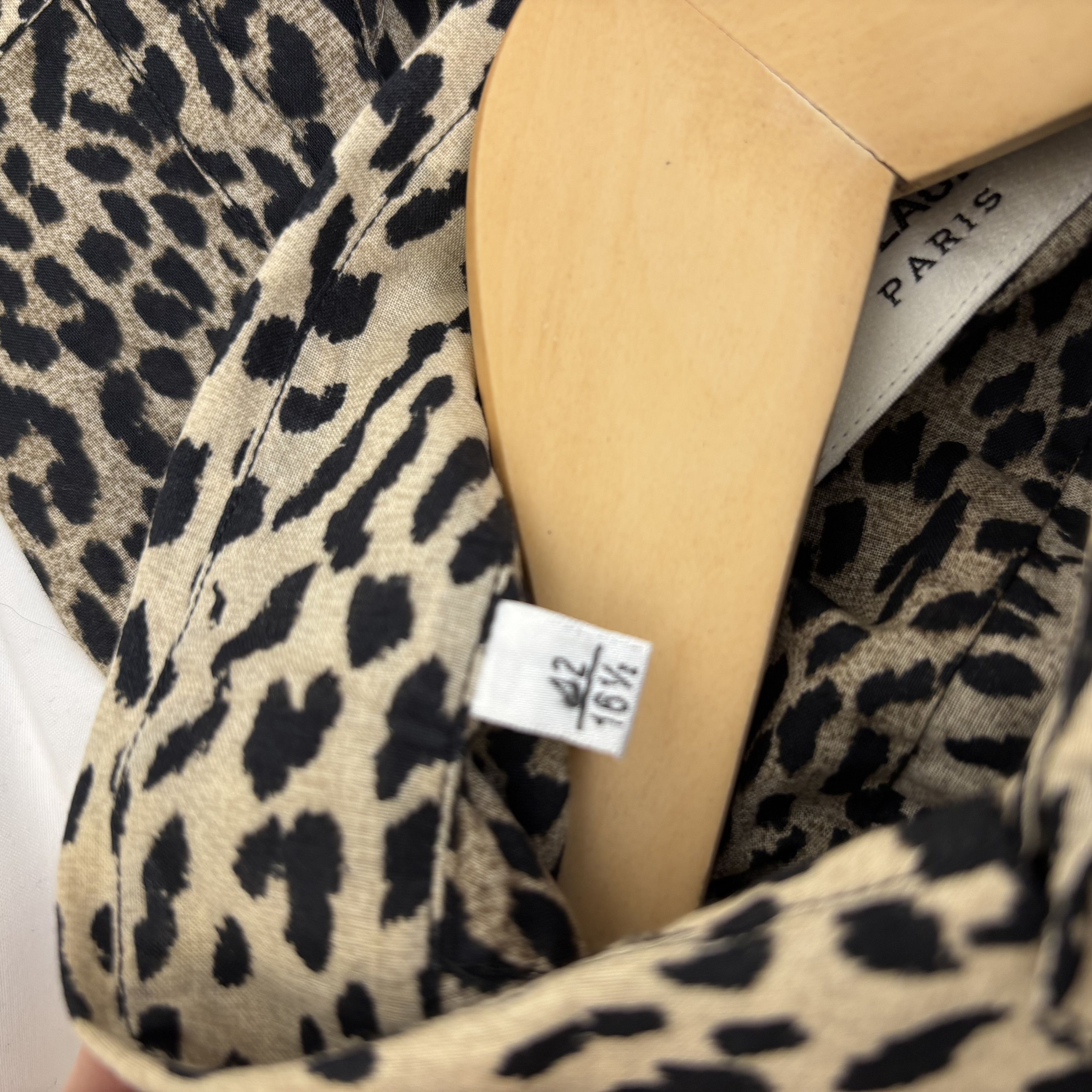 Saint Laurent Paris Saint Laurent Leopard Shirt Size US XL / EU 56 / 4 - 3 Thumbnail