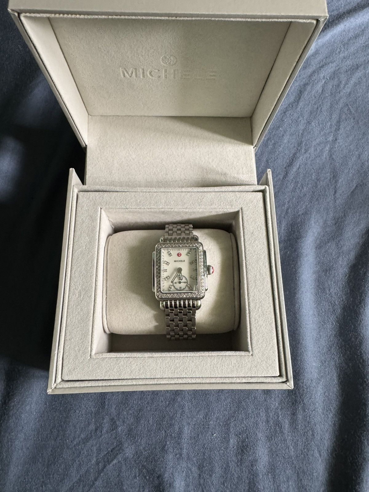 Other Michele bracelet watch with diamond bezel Size ONE SIZE - 4 Thumbnail