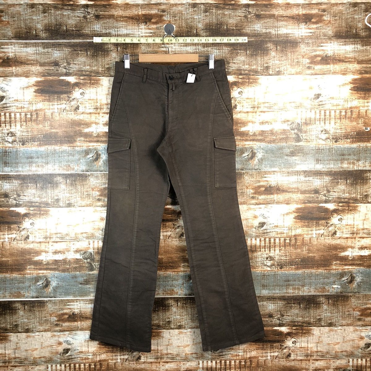 Japanese Brand Japanese Brand Brown Cargo Multipocket Pants #A2534 Size 27" / US 4 / IT 40 - 1 Thumbnail