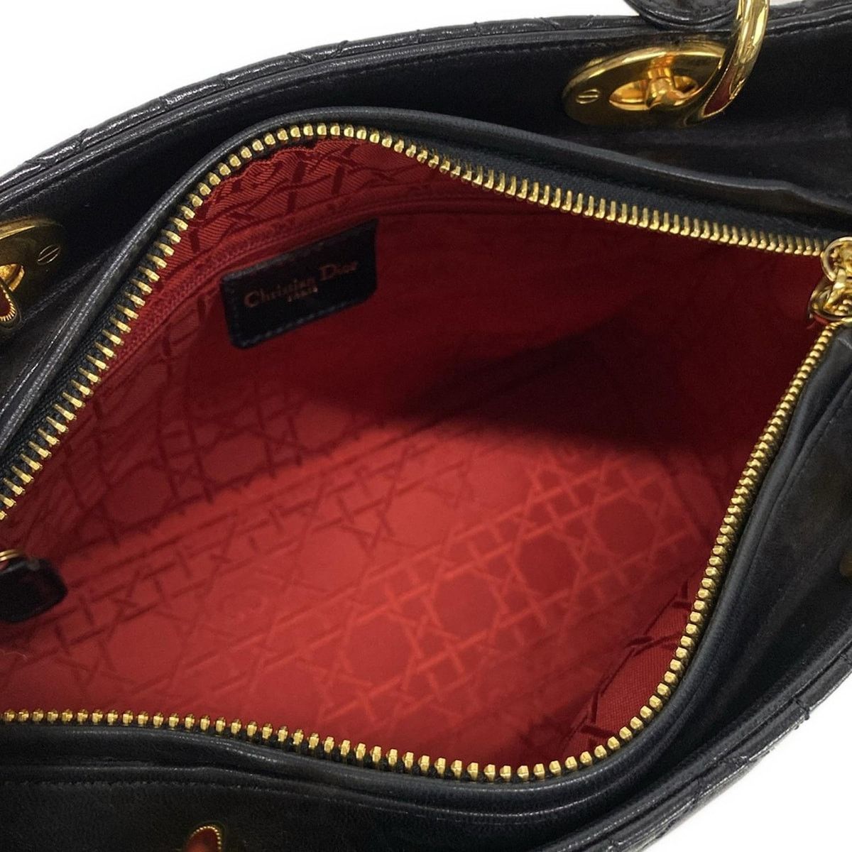 Dior DIOR Lady Dior Medium Bag Handbag Size ONE SIZE - 10 Thumbnail