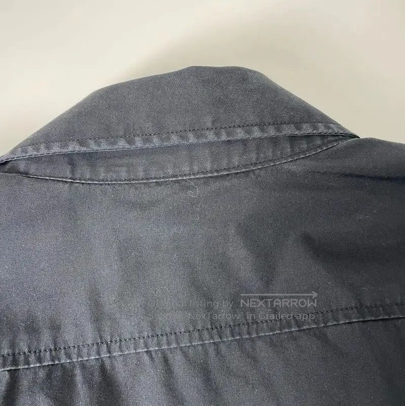 Burberry Burberry Black Cotton Long Sleeve Shirt. Size M / US 6-8 / IT 42-44 - 7 Thumbnail