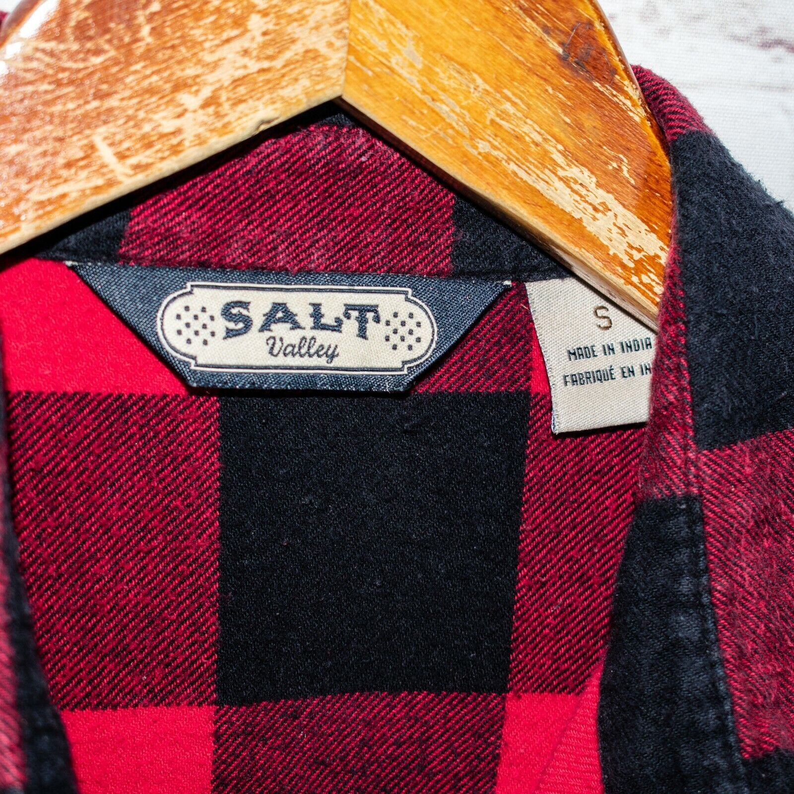 Salt Valley Salt Valley Red Buffalo Plaid Button-up Flannel Shirt Cotton Size US S / EU 44-46 / 1 - 3 Thumbnail