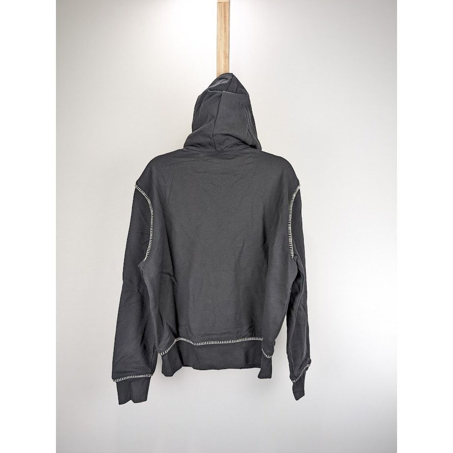 Amiri o1rshd1 Stitch Amiri Logo Hoodie in Black Size US M / EU 48-50 / 2 - 11 Thumbnail