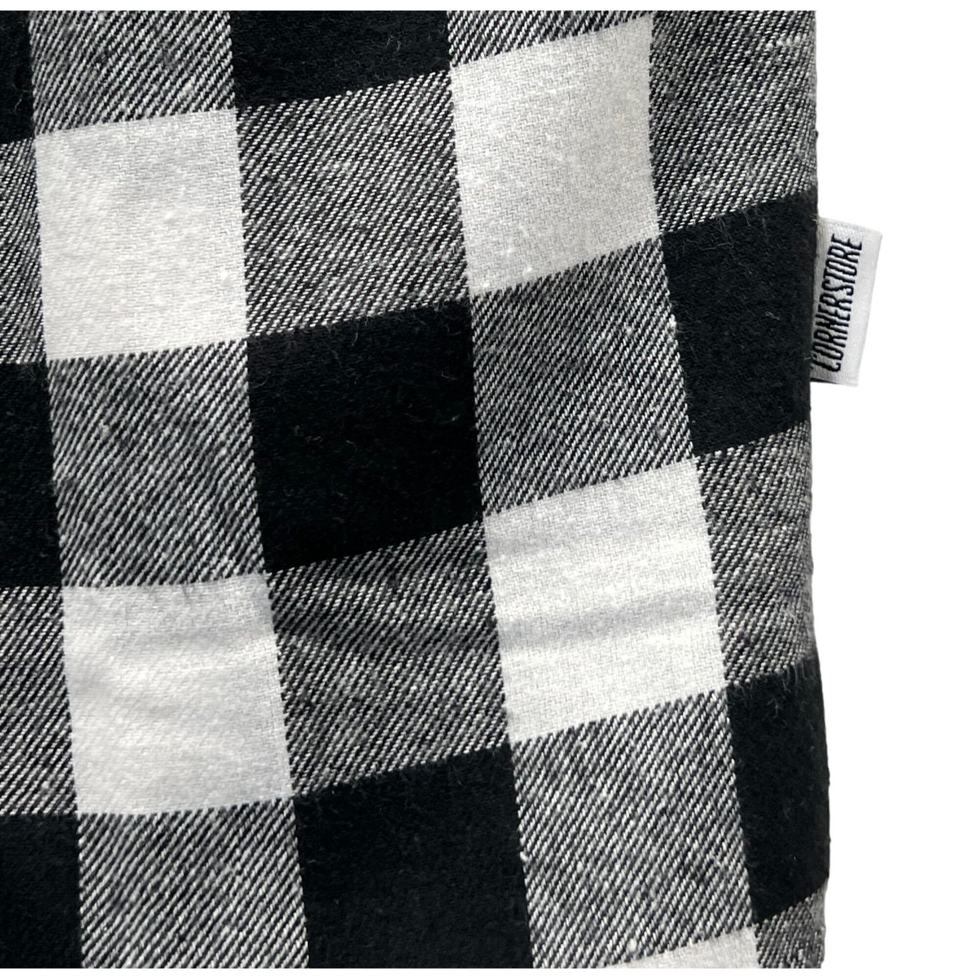 Other Cornerstore Bodega - Men's Long Sleeve Plaid Shirt - Black/W Size US XS / EU 42 / 0 - 12 Thumbnail