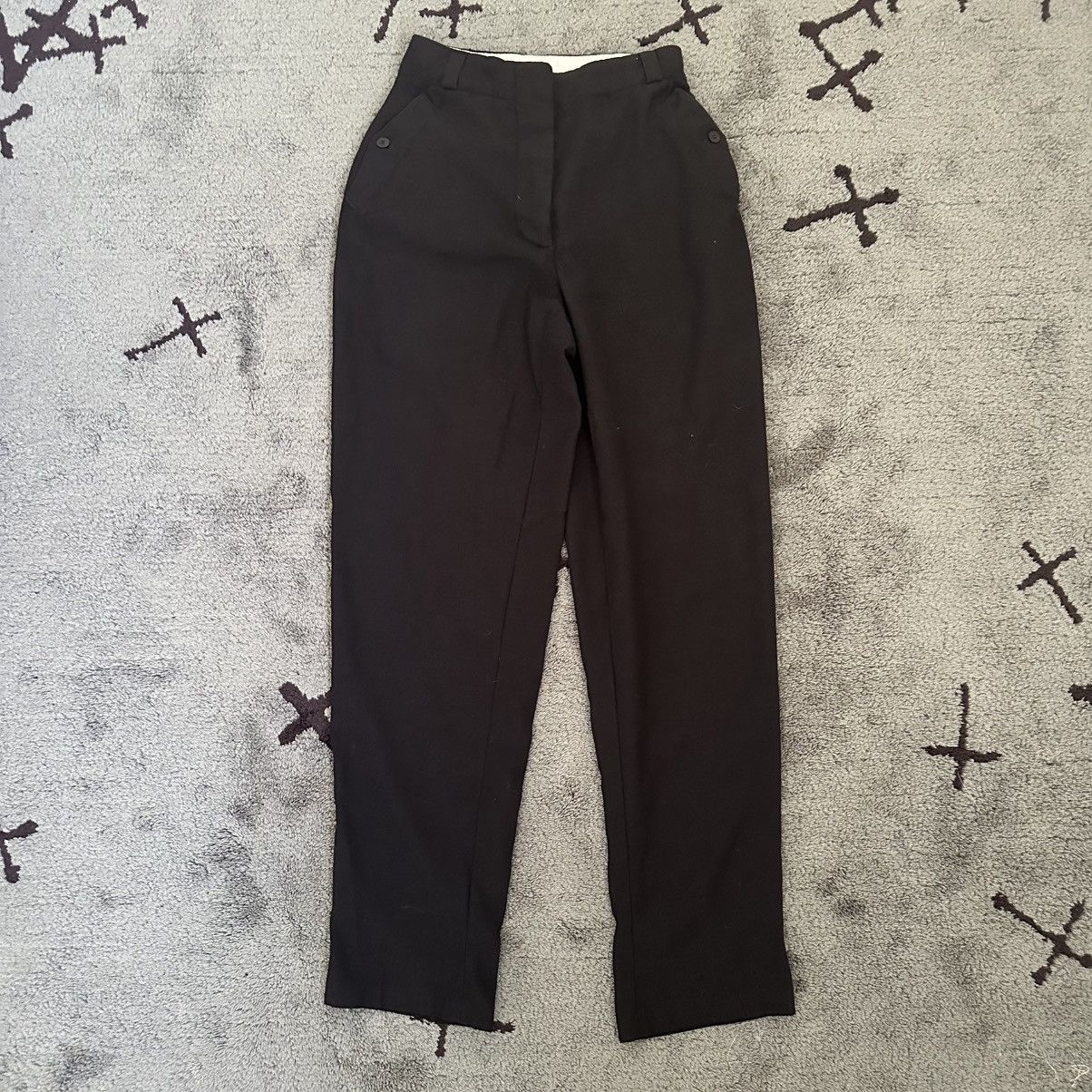 Alaia Vintage Alaia Black Trousers 80’s Size 24" / US 00 / IT 34 - 1 Thumbnail
