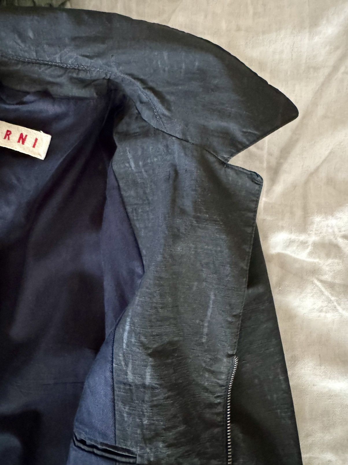 Marni Early 2000’s black Marni light coat Size US M / EU 48-50 / 2 - 2 Thumbnail