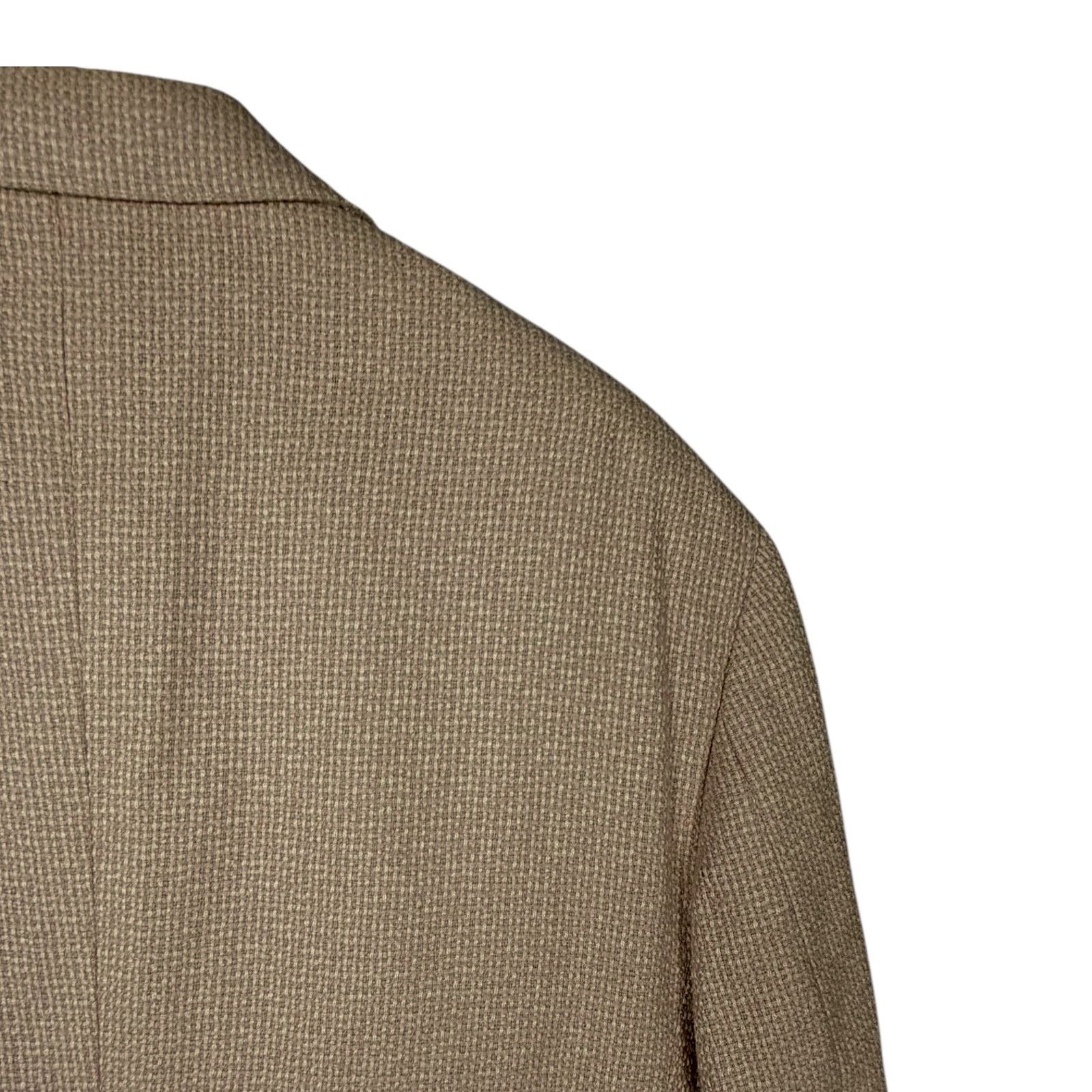 Polo Ralph Lauren Vintage 90s Polo University Club Mens 40R Wool Tweed Blazer Size 40R - 7 Thumbnail