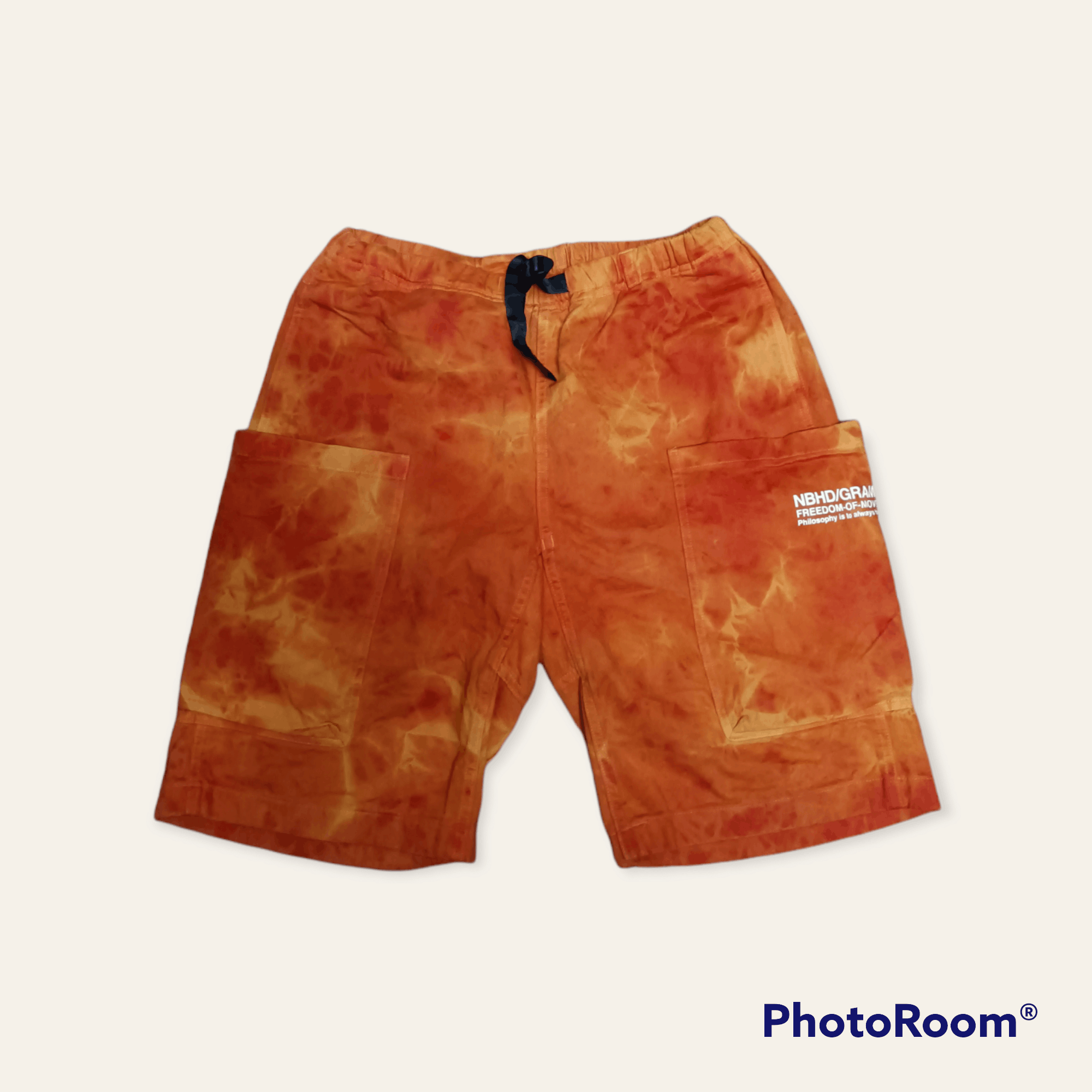 Neighborhood Gramicci Orange Tie-Dye Short Size US 34 / EU 50 - 13 Thumbnail