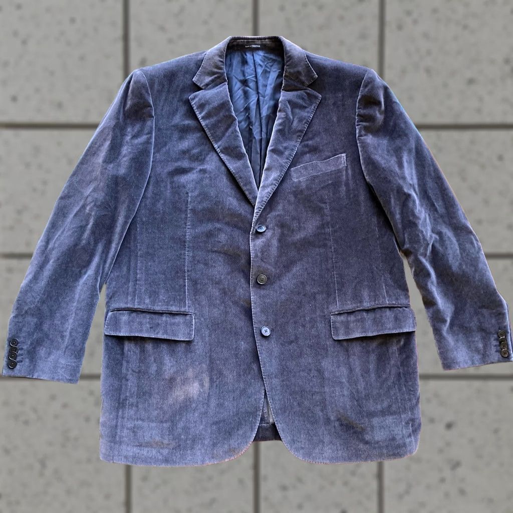 Ermenegildo Zegna Z Zegna Lavato in Capo Coated Linen Sport Coat