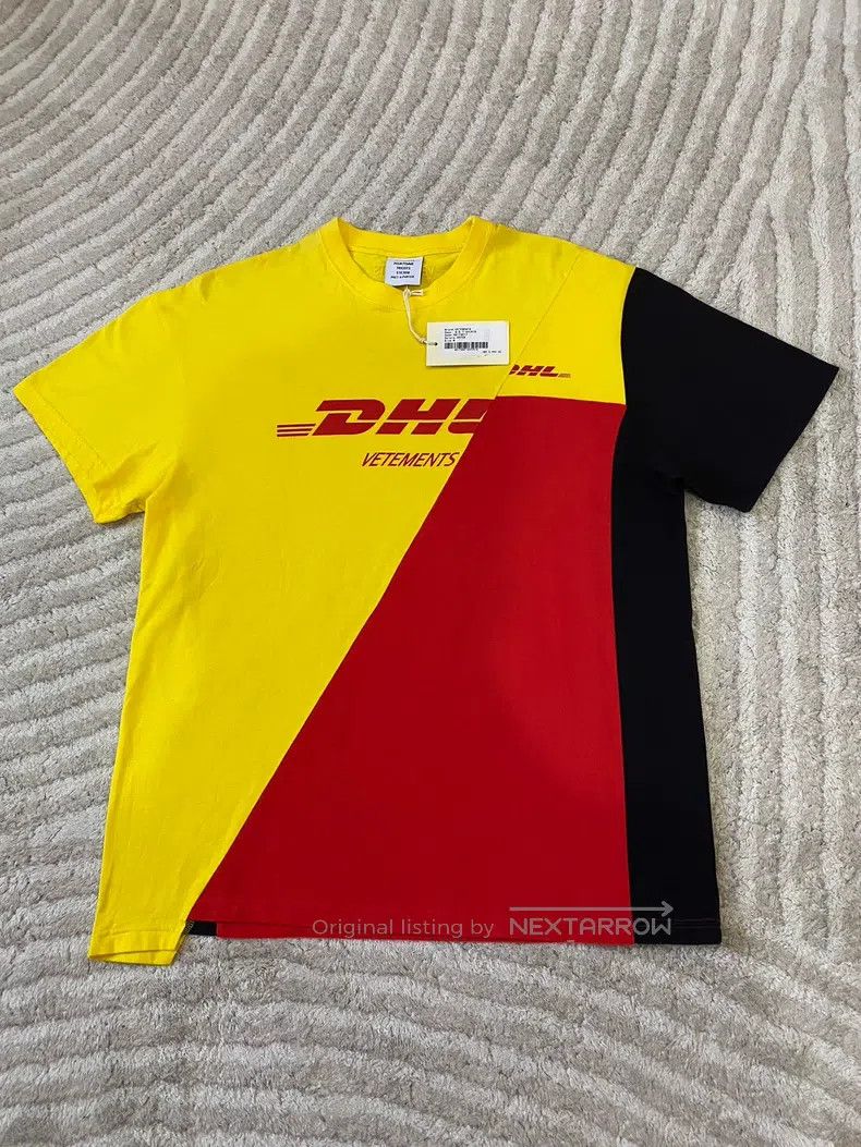 Vetements Letter Print Short Sleeve