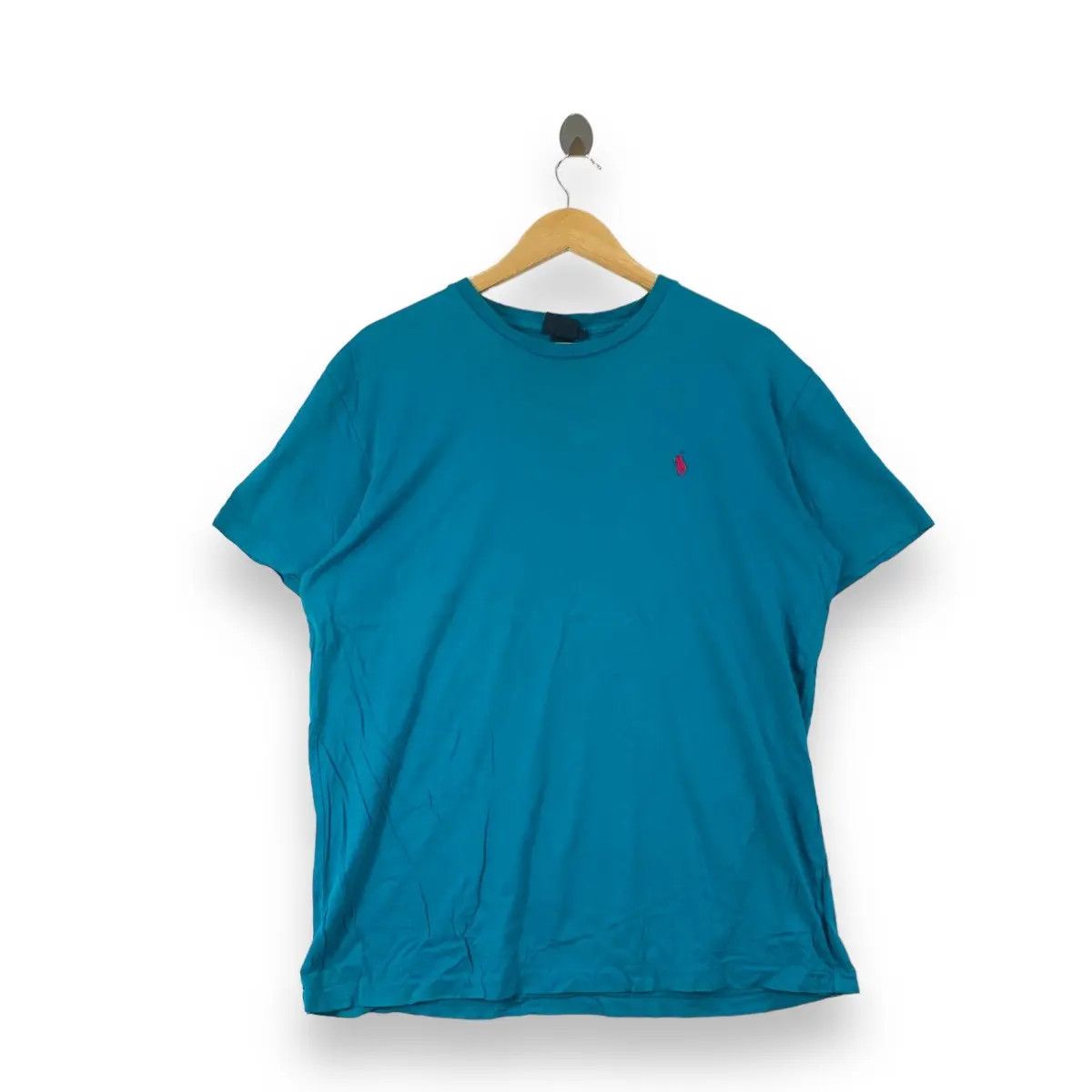 Polo Ralph Lauren Vintage POLO RALPH LAUREN Small Pony Plain Tee Shirt Size US M / EU 48-50 / 2 - 1 Thumbnail