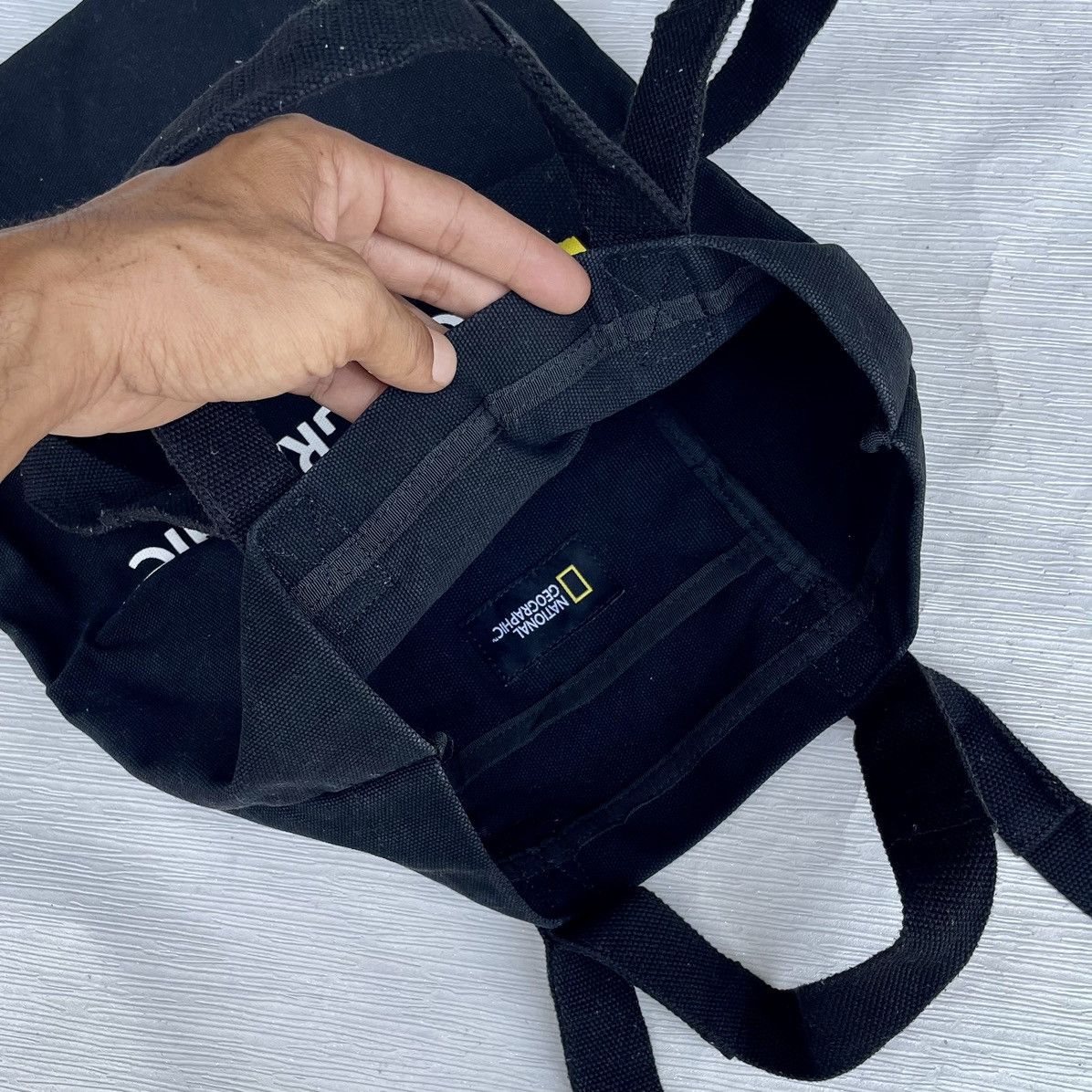 Other Two Way Canvas National Geographic Logo Tote Bag Size ONE SIZE - 5 Thumbnail