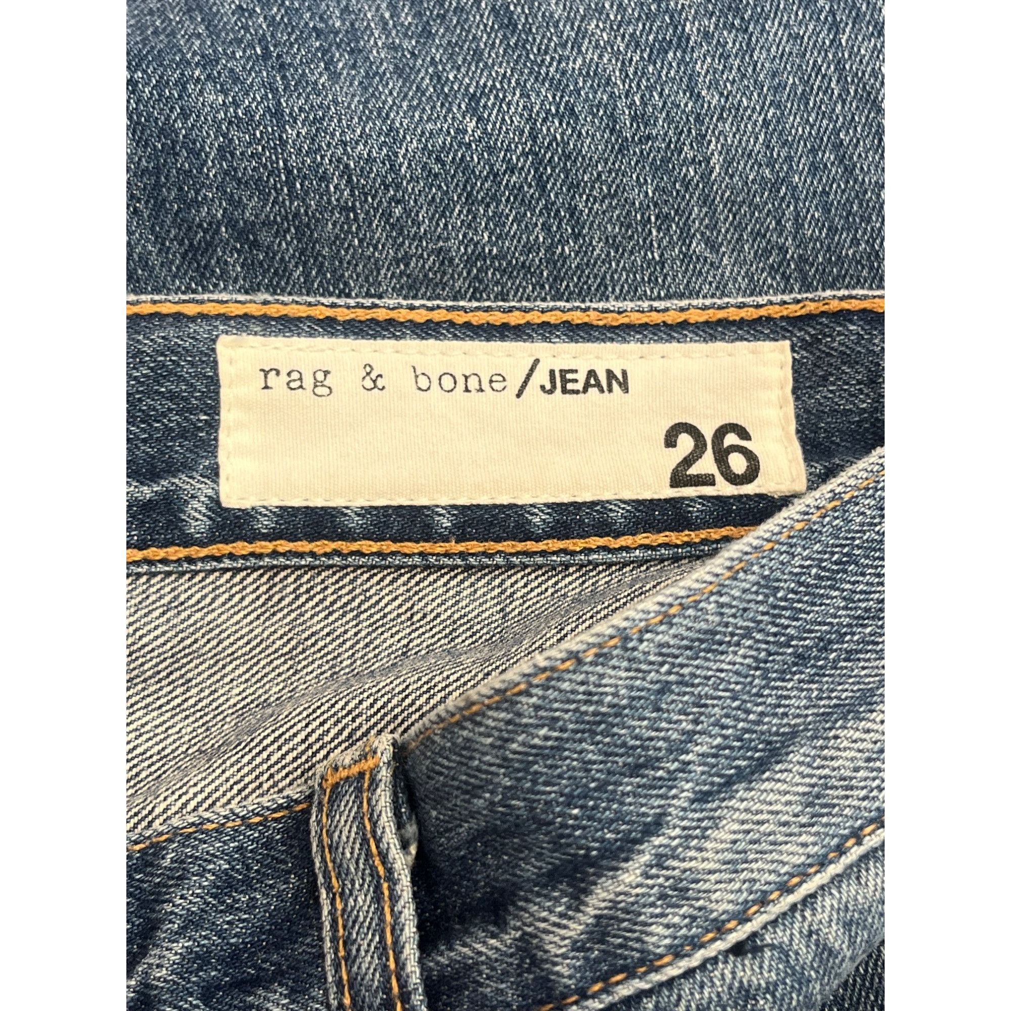 Rag & Bone 34x27 / 26 | Rag & Bone Ripped Jeans Size 26" / US 2 / IT 38 - 3 Thumbnail