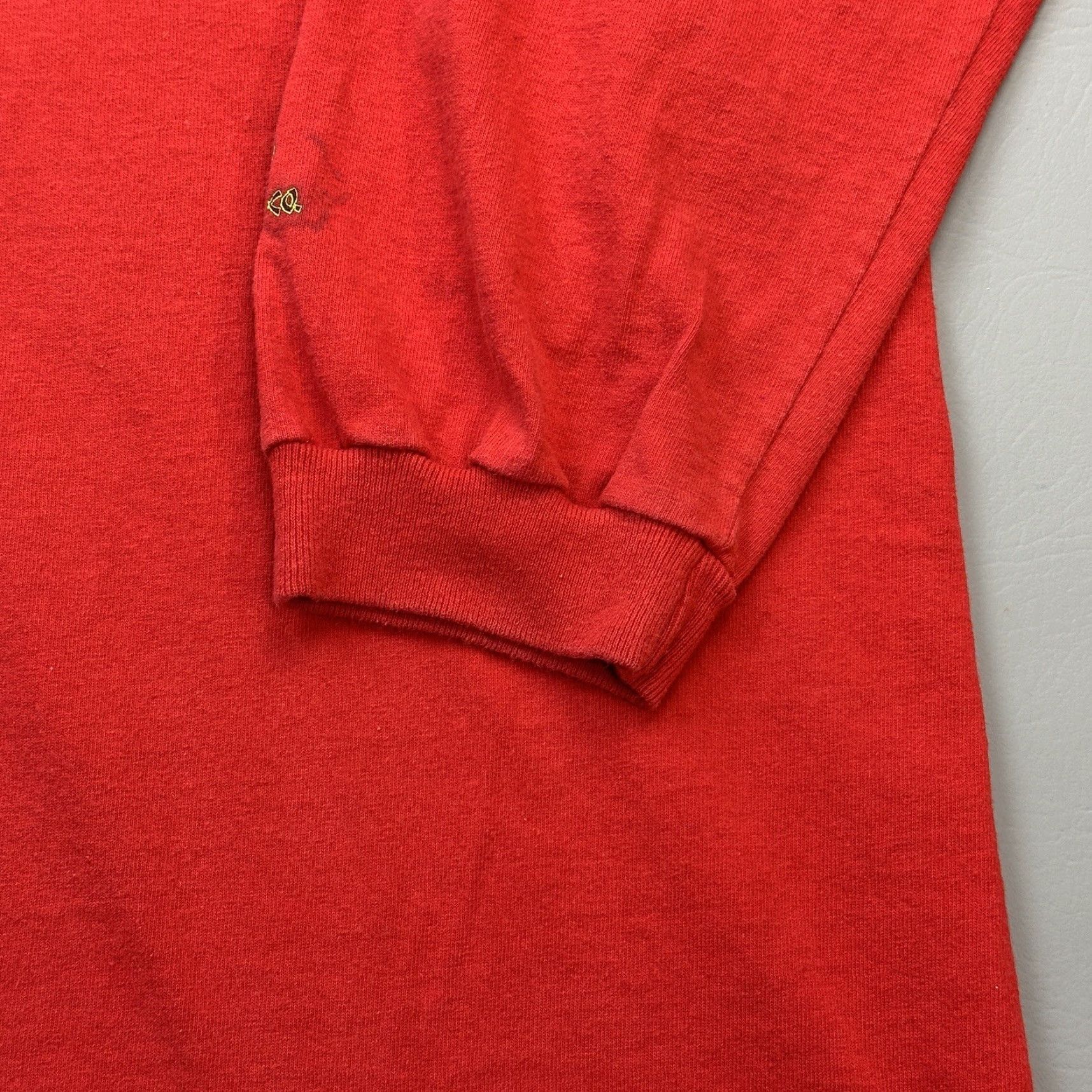 Vintage VINTAGE AZ Jeans Shirt Mens 3XL Red Dragon Kanji Long Sleeve Grunge Y2K Size US XXL / EU 58 / 5 - 7 Thumbnail