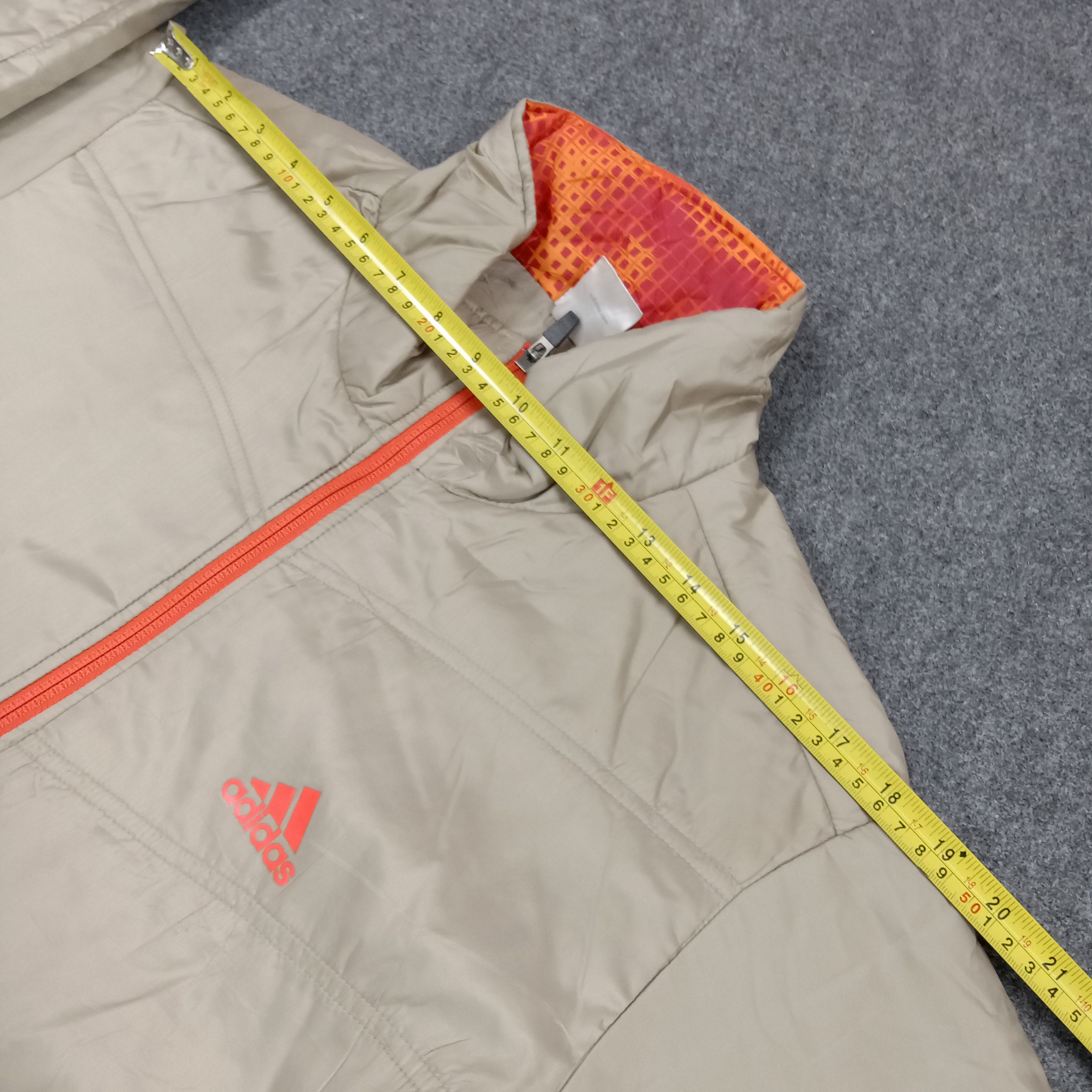 Adidas Adidas ClimaProof Puffer Custom Logo Jacket C278N1 Size US L / EU 52-54 / 3 - 7 Thumbnail
