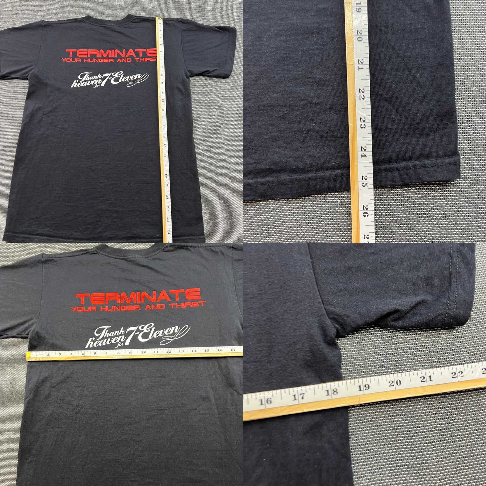 Gildan Terminator Salvation 2009 Movie Promo Mens Shirt Small Black Tee Gildan Size US S / EU 44-46 / 1 - 8 Thumbnail