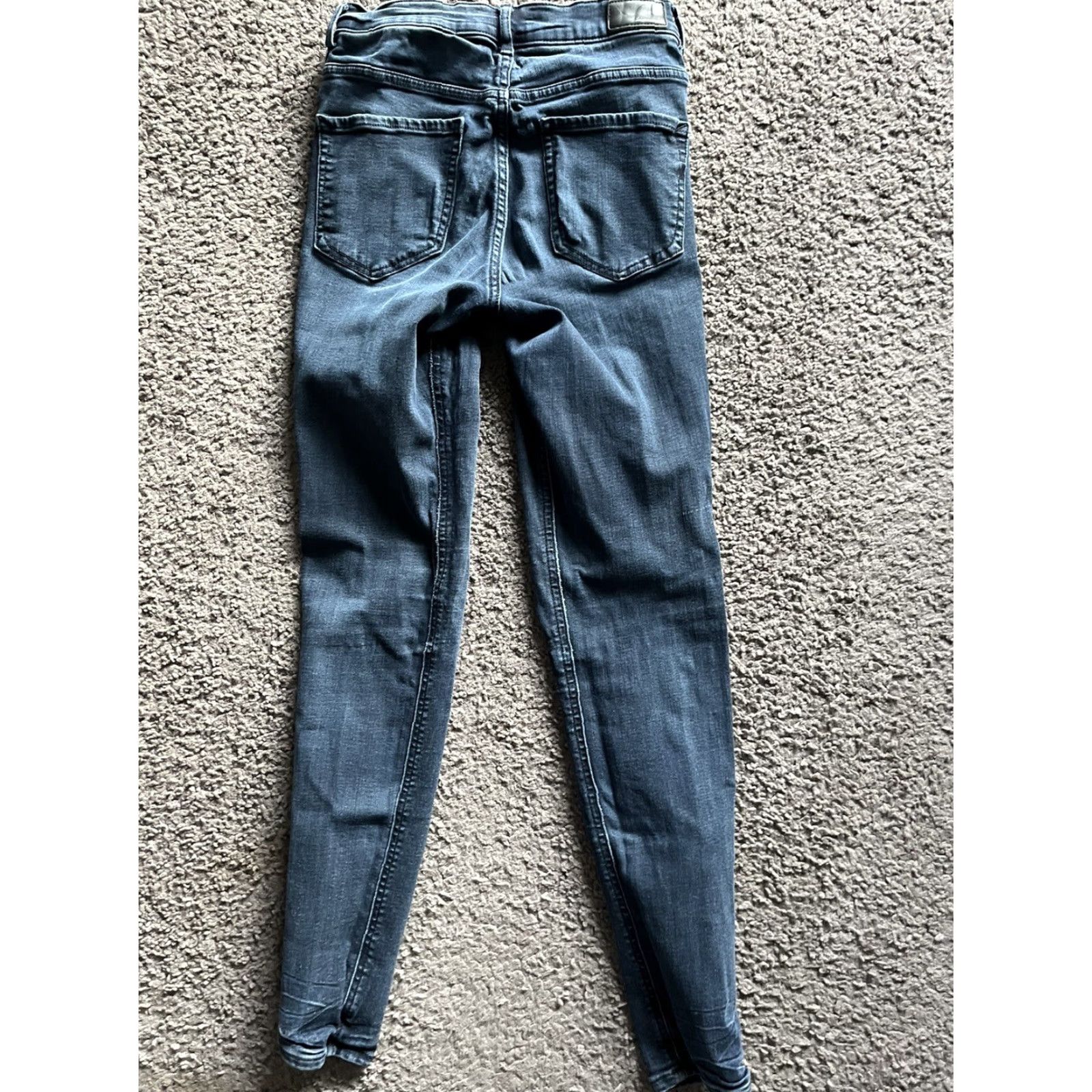 Express Express Ankle Legging Jeans Size 0 High Rise Women Blue Perfect Denim Womens Size 25" / US 0 / IT 36 - 3 Thumbnail