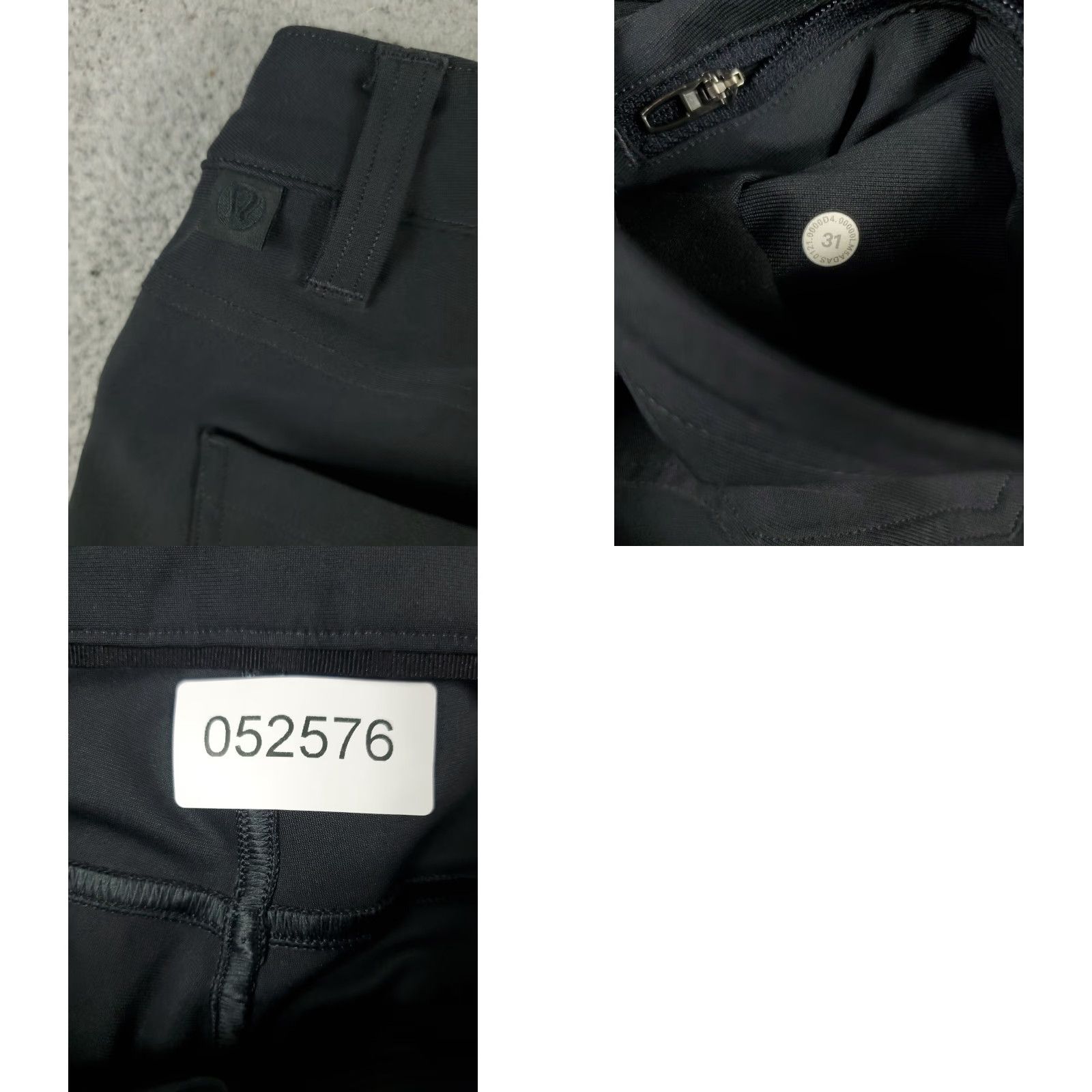 Lululemon Lululemon Pants Mens 31x31 Gray Commission 5 Pocket Flat Front Chino Trousers Size US 31 - 8 Thumbnail