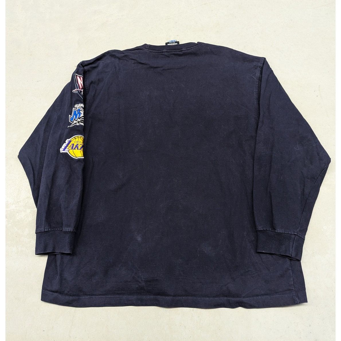 NBA NBA UNK Team Embroidered Patches Long Sleeve Shirt Size US XXL / EU 58 / 5 - 4 Thumbnail