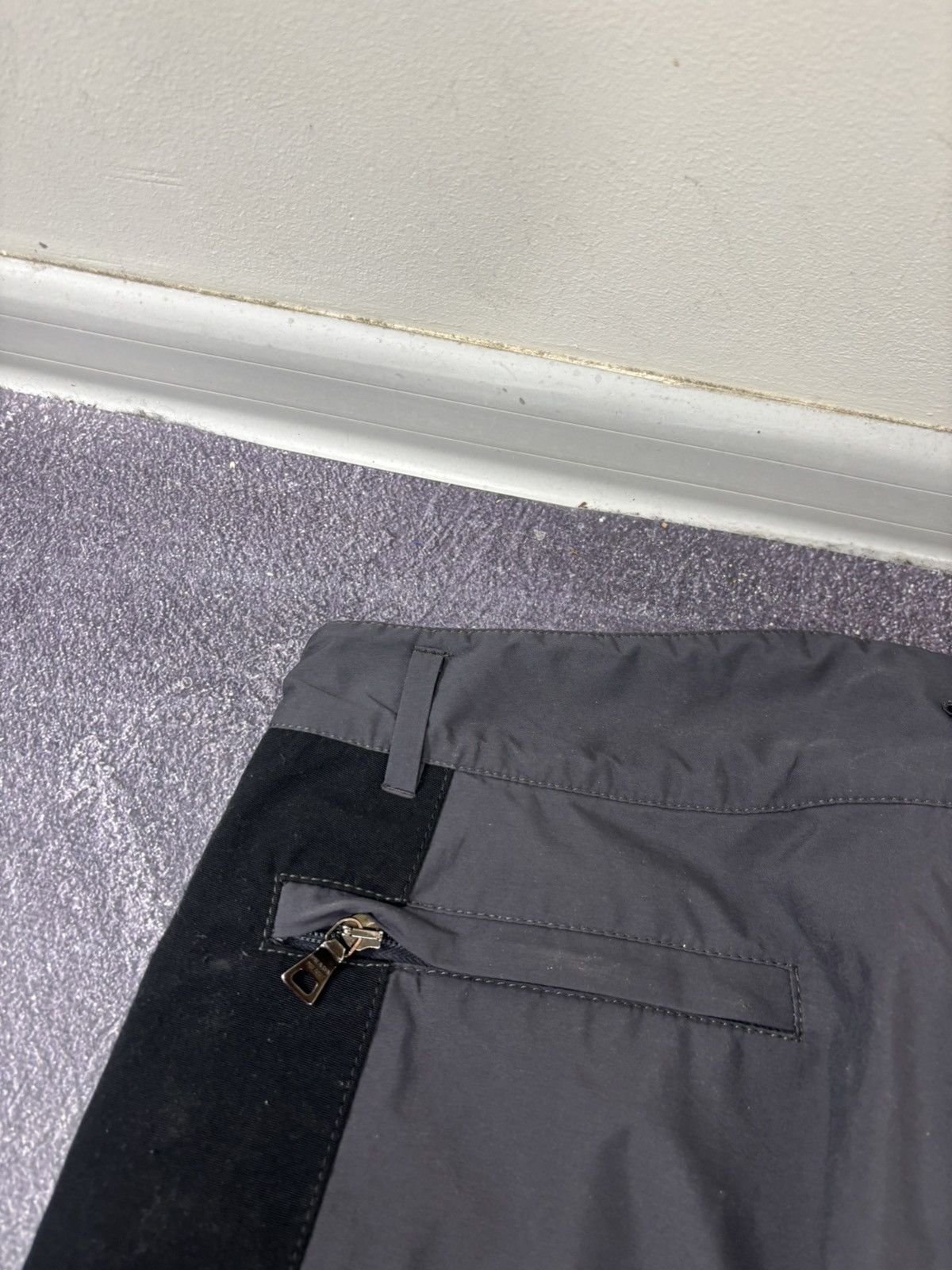 Prada Prada Gore-Tex Vintage Men’s Grey/Black Outdoor Ski Pants Size US 38 / EU 54 - 23 Thumbnail