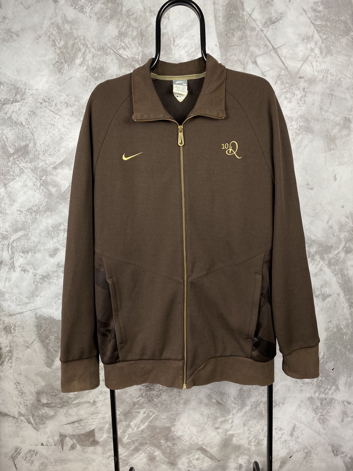 Nike × Vintage Ronaldinho Nike brown zip hoodie stars soccer football y2k Size US M / EU 48-50 / 2 - 1 Thumbnail