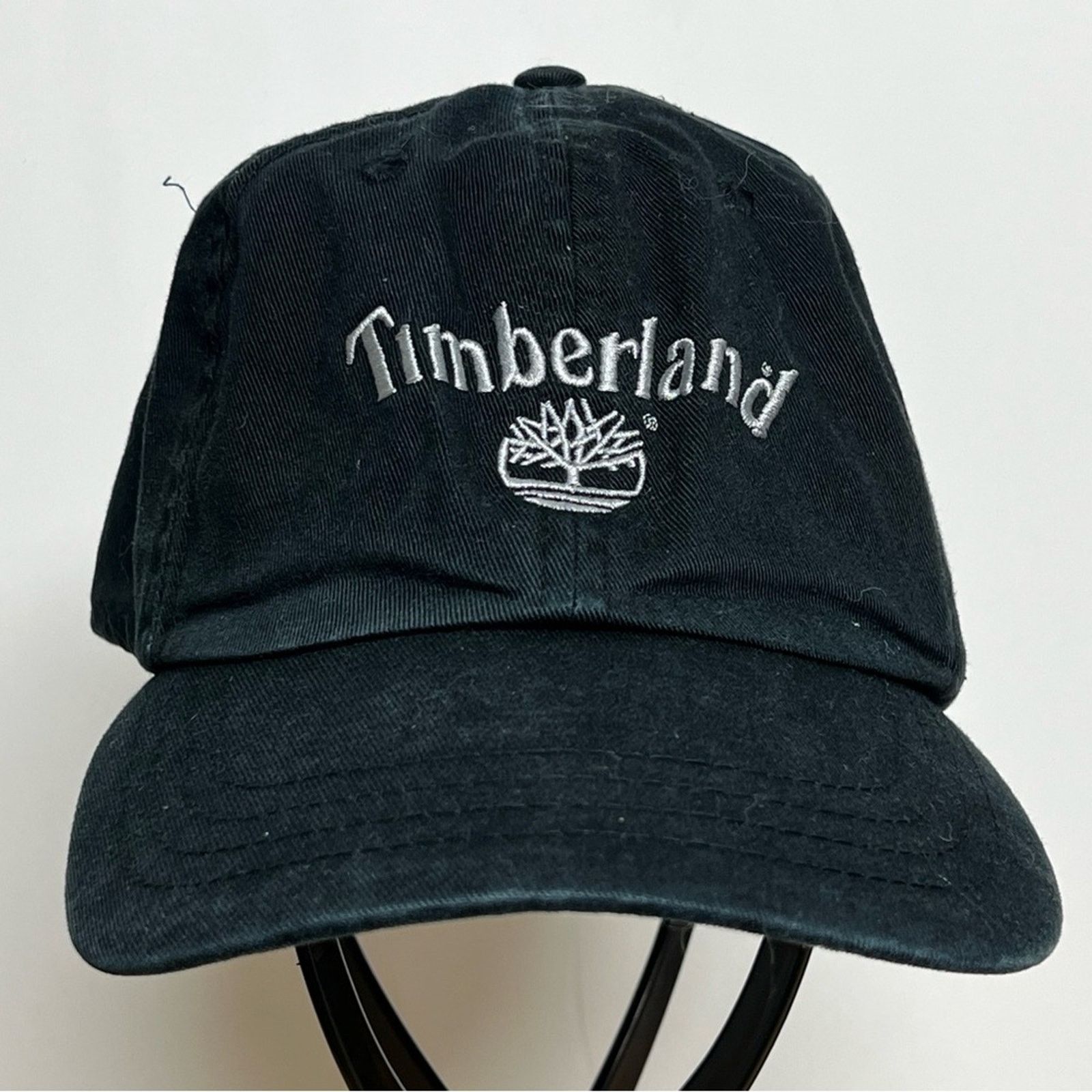 Timberland Timberland hat cap Embroidered Logo Black Canvas Backstrap Size ONE SIZE - 1 Thumbnail