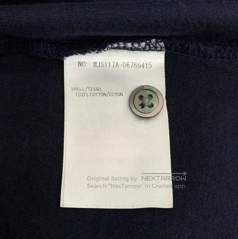 Thom Browne Women's Navy Cotton Pullover Sweater .