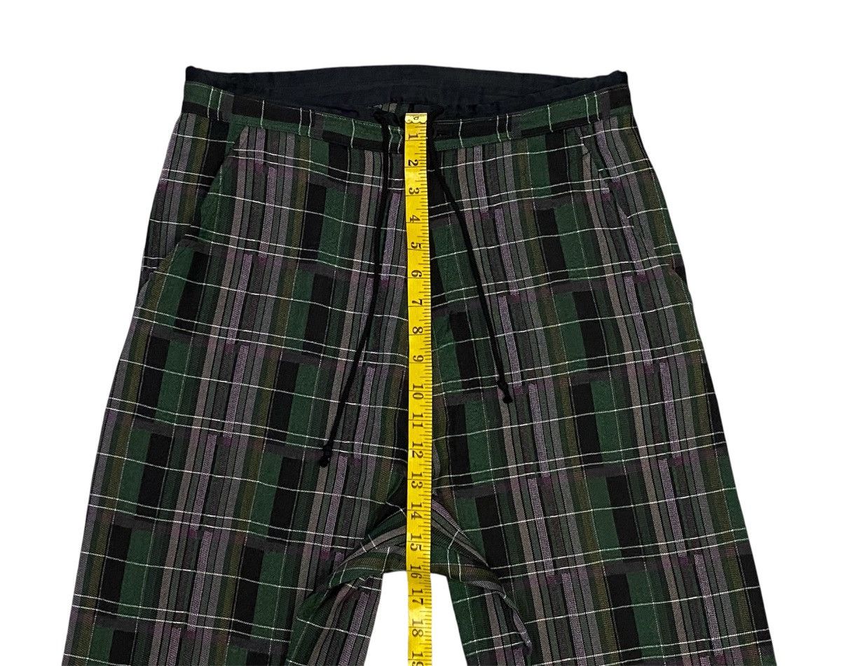Y's Y’s Yohji Yamamoto Tartan Check Wide-Leg Trousers Size US 31 - 13 Thumbnail