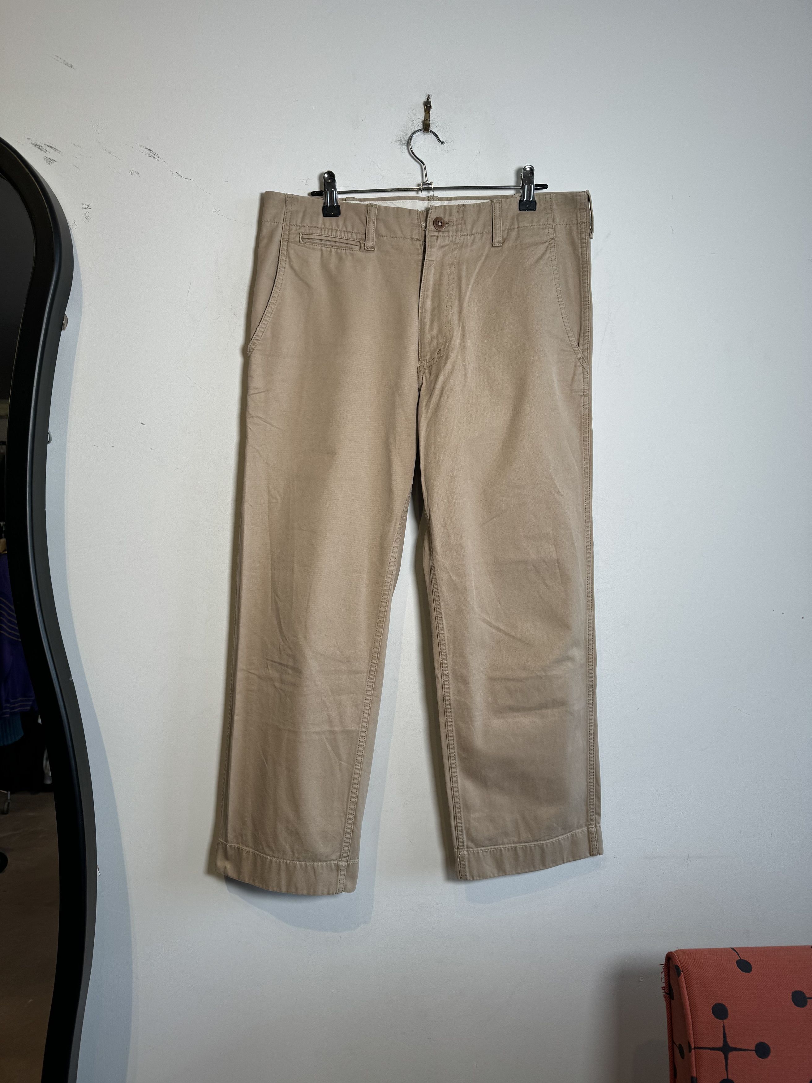 Comme des Garcons Homme Comme des Garcons Homme Khaki Pants Size S Size US 33 - 1 Thumbnail