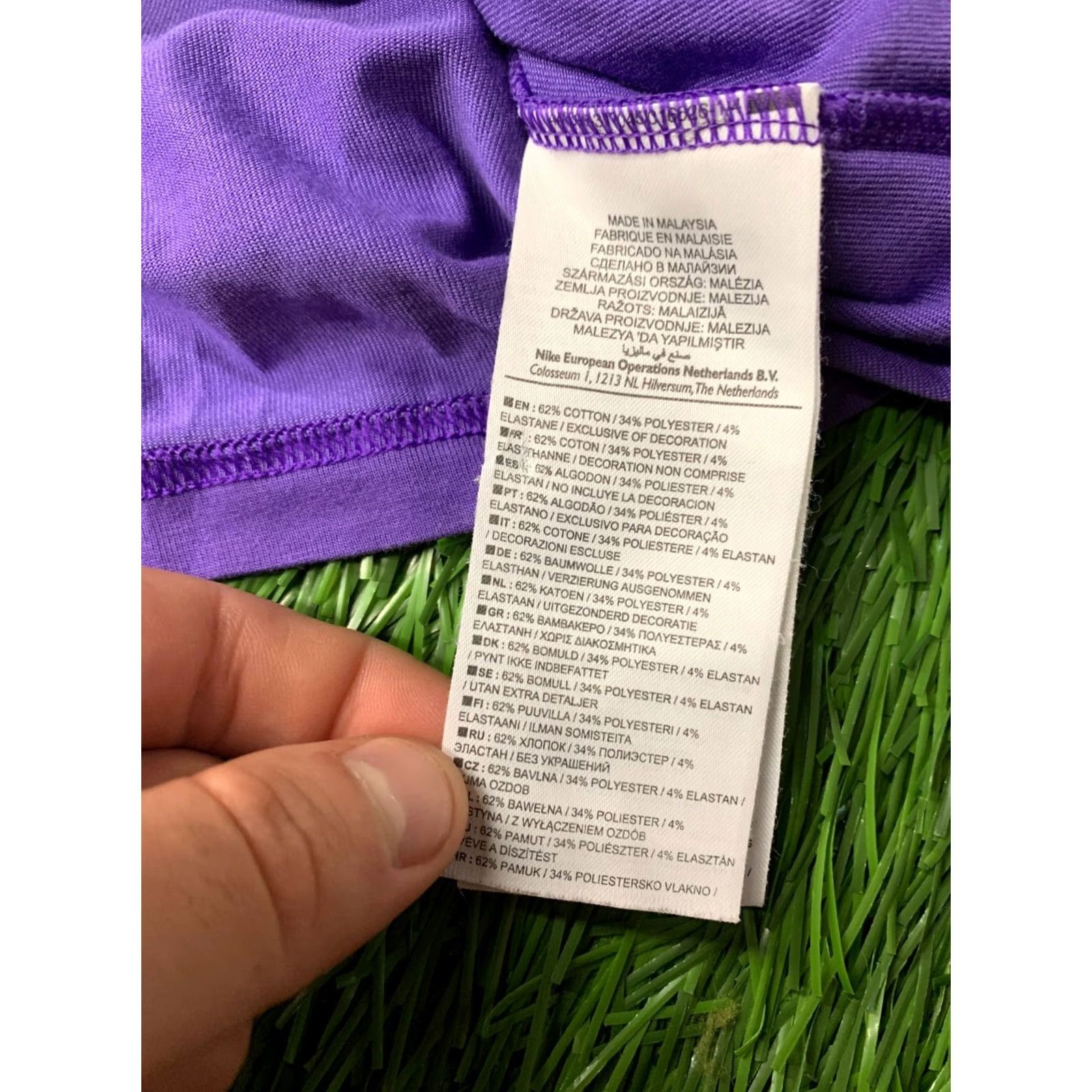Nike NIKE Dri-FIT ORIGINAL RUN RUNNING WOMEN SHIRT M Violet Jersey Short Sleeve T-Shirt 2010 Womens Size M / US 6-8 / IT 42-44 - 6 Thumbnail