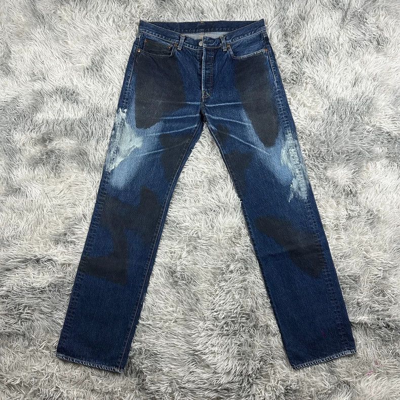Yohji Yamamoto yohji yamamoto size l Sprinkle ink mud to dye jeans 2501-Ne Size US 32 / EU 48 - 1 Thumbnail