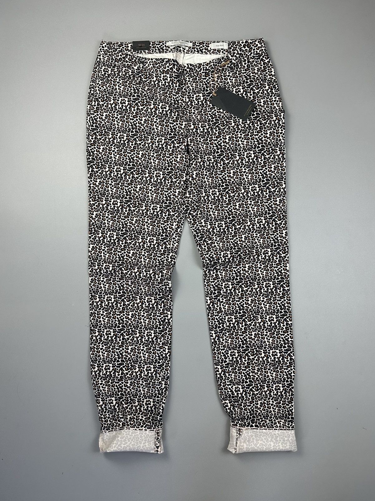 Maison Scotch × Scotch & Soda Leopard style stretch skinny pants Scotch&Soda Size 30" / US 8 / IT 44 - 1 Thumbnail