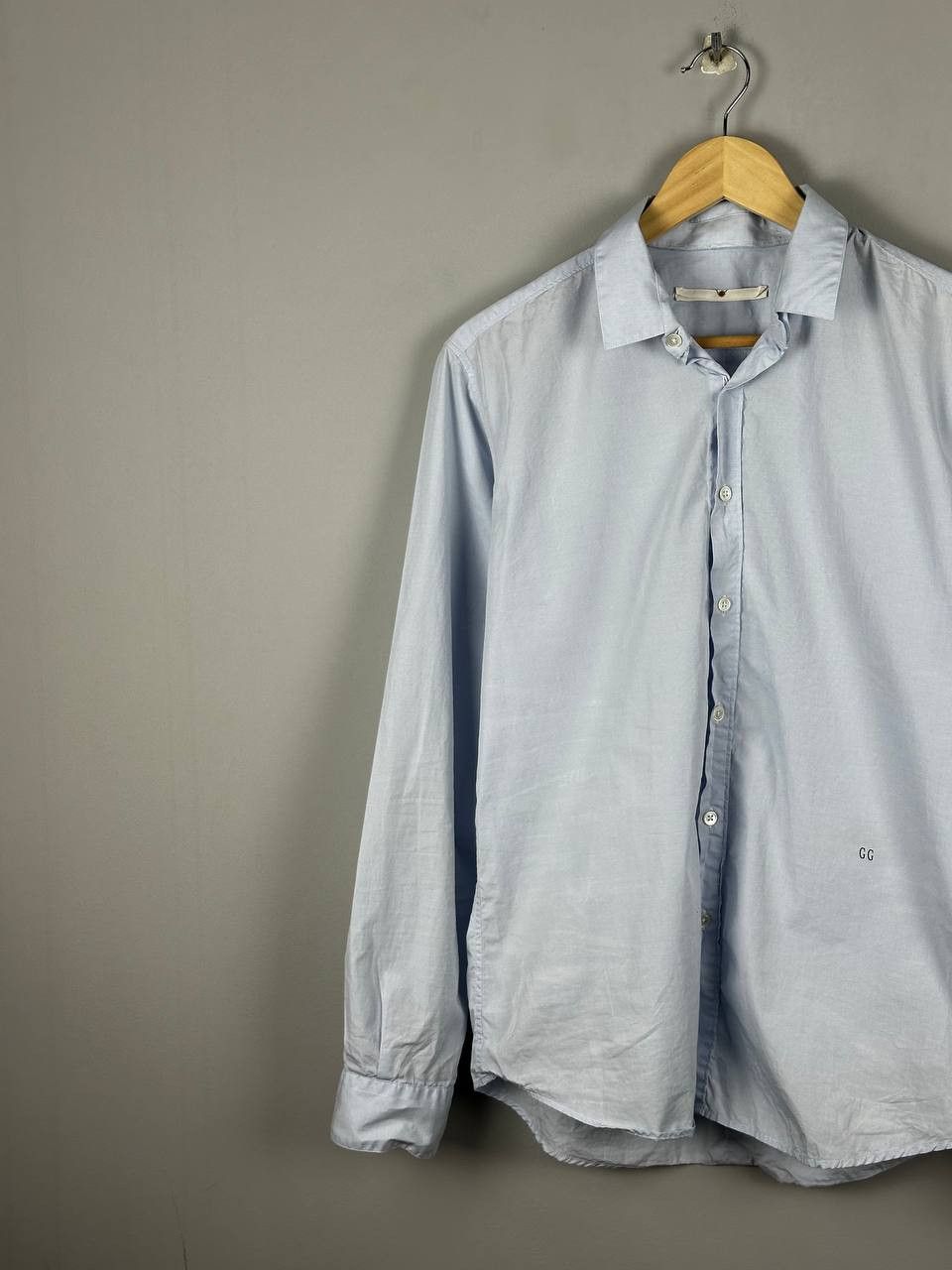 Golden Goose Golden Goose Deluxe Brand Avant Garde GG Logo Shirt Size US L / EU 52-54 / 3 - 2 Thumbnail
