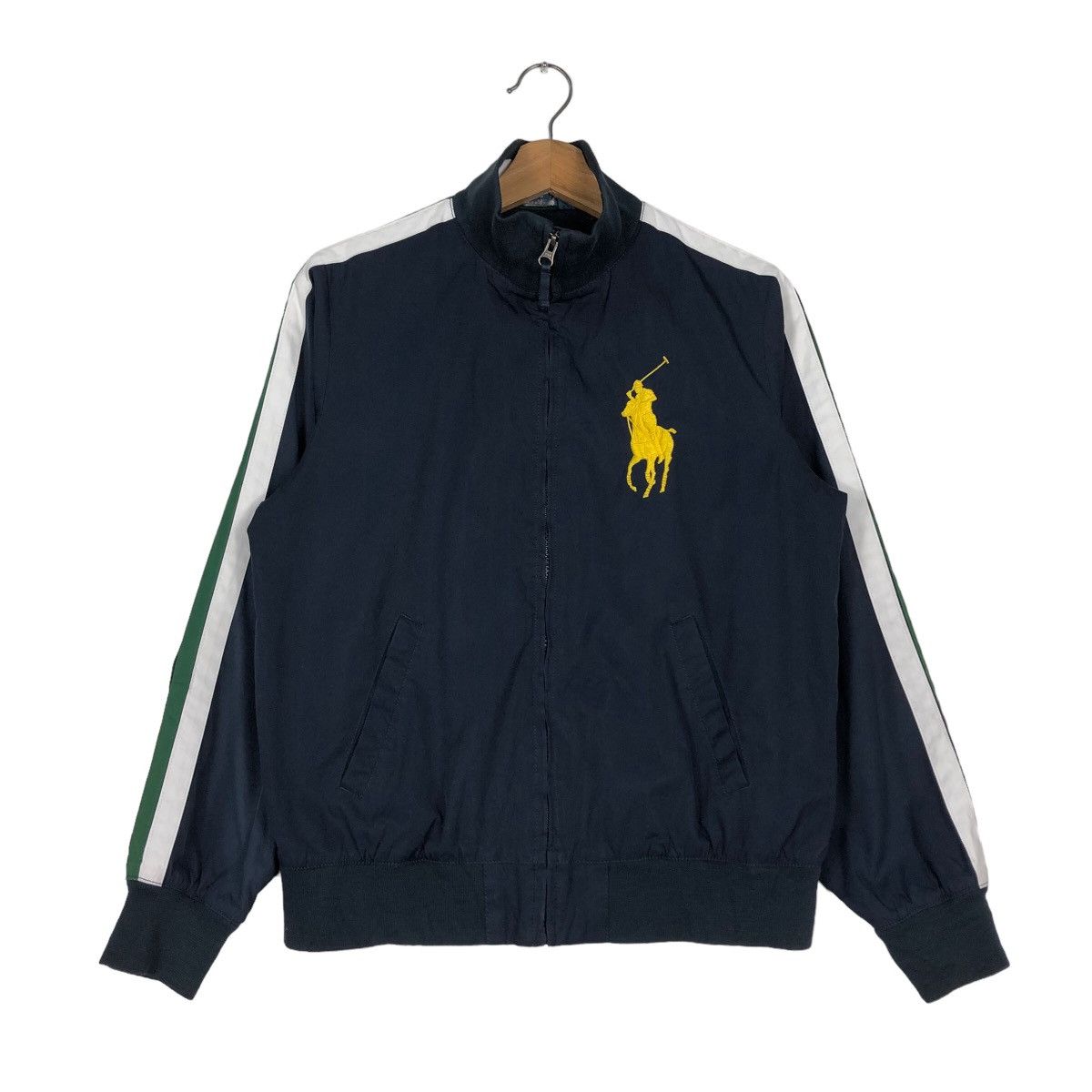 Japanese Brand 🔥Vintage Zipper Jacket Polo Ralph Lauren Big Pony Rare Size US L / EU 52-54 / 3 - 1 Thumbnail