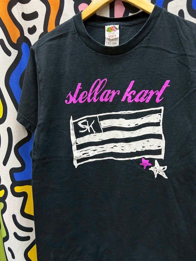 Vintage Vintage 2000s Stellar Kart Band tshirt size S Size US S / EU 44-46 / 1 - 1 Thumbnail
