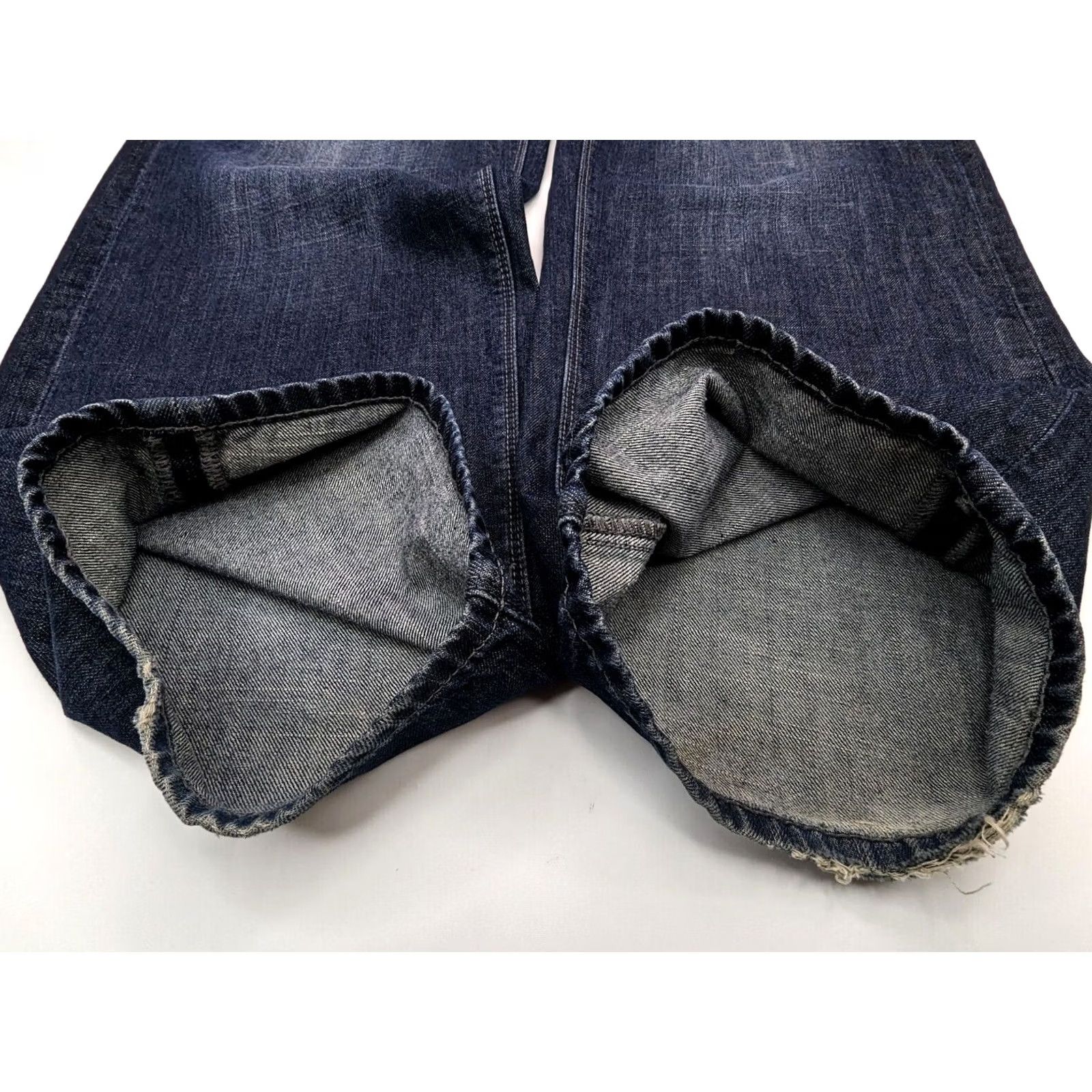 Sean John Sean John Garvey Original Fit Jeans 36x30 38x30 Dark Wash Denim 5-Pocket Relaxed Men Baggy Streetwear Hip Hop Y2K Logo Vintage- none Size US 38 / EU 54 - 5 Thumbnail
