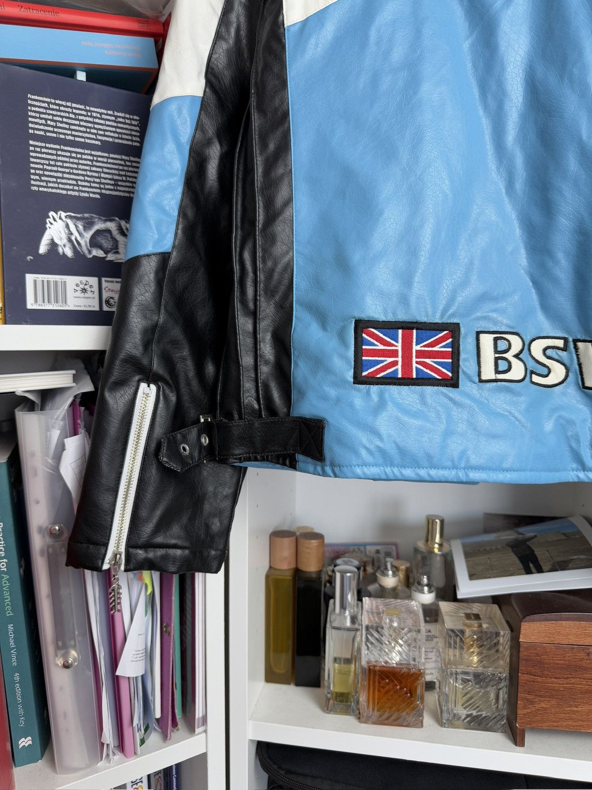 Other Vintage y2k moto biker cropped racing jacket M trend archive Size US M / EU 48-50 / 2 - 10 Thumbnail