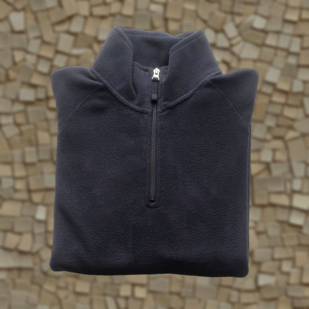 Gap VINTAGE GAP FLEECE SWEATSHIRT 1/4 ZIP NAVY MADE USA MEN SZ L 2000 HO 24"W 27"L 32" SLEEVE Size US L / EU 52-54 / 3 - 1 Thumbnail