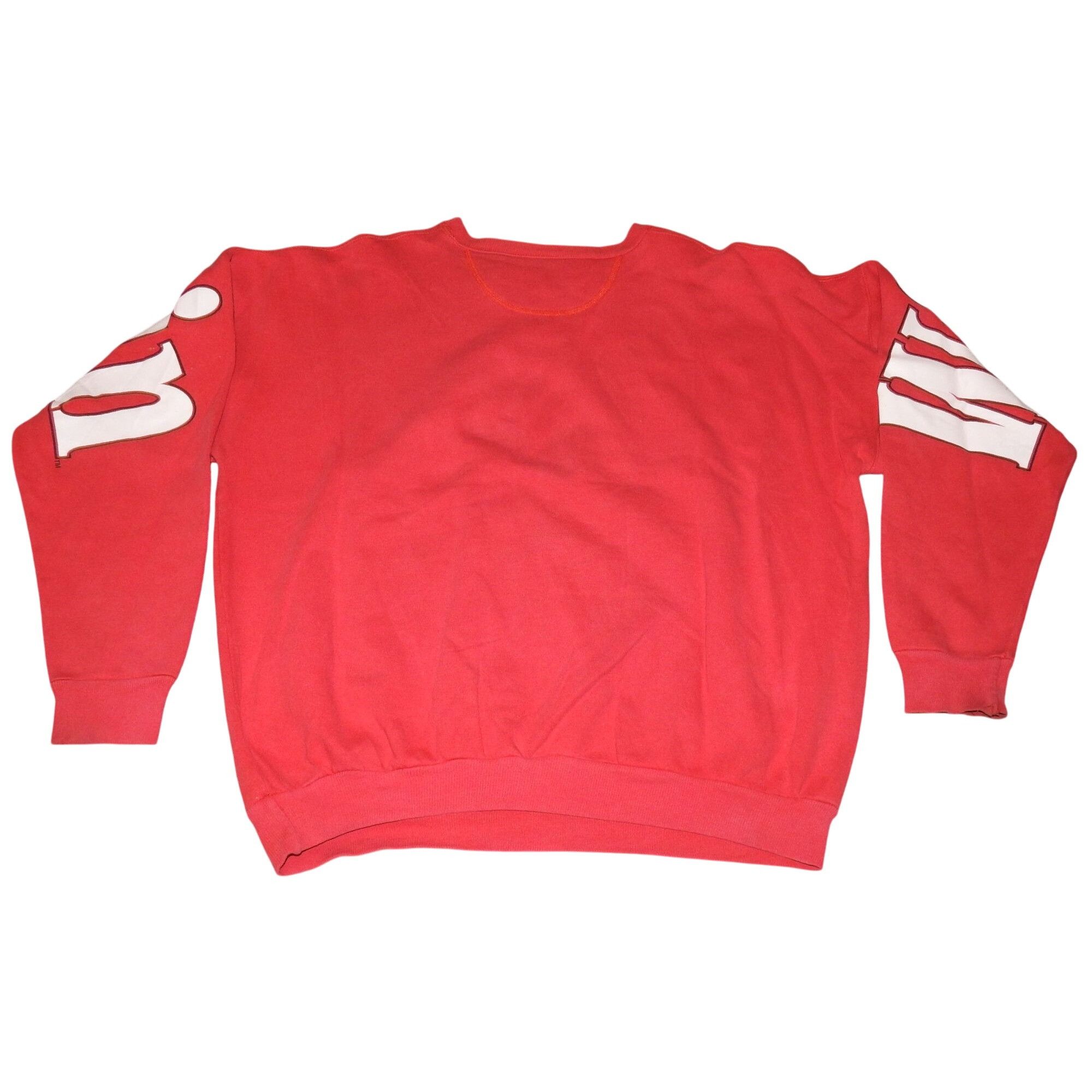 NCAA Vintage 90s University of Wisconsin Badgers Spell Out Crew N Size US XXL / EU 58 / 5 - 8 Thumbnail