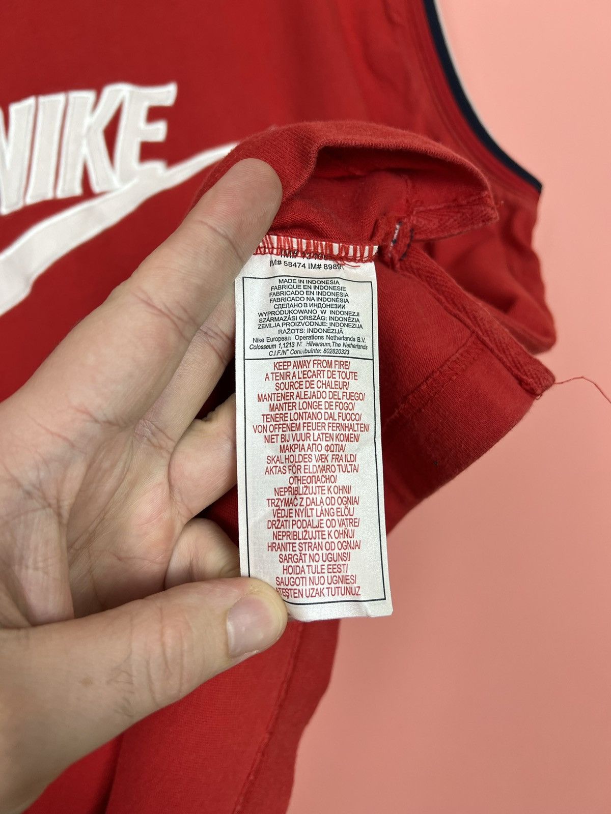 Nike Nike vintage logo shirt casual rare retro sport Size US XL / EU 56 / 4 - 7 Thumbnail
