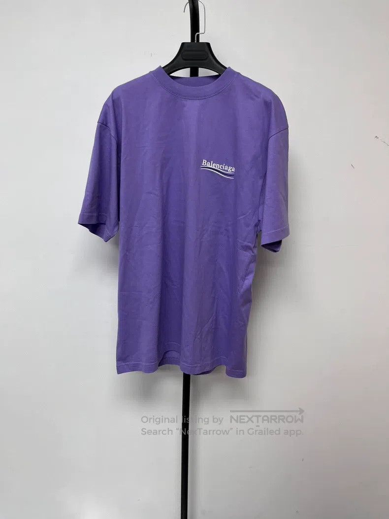 Balenciaga Balenciaga Letter Logo Printed Solid Round Neck Short Slee Size US XS / EU 42 / 0 - 1 Thumbnail