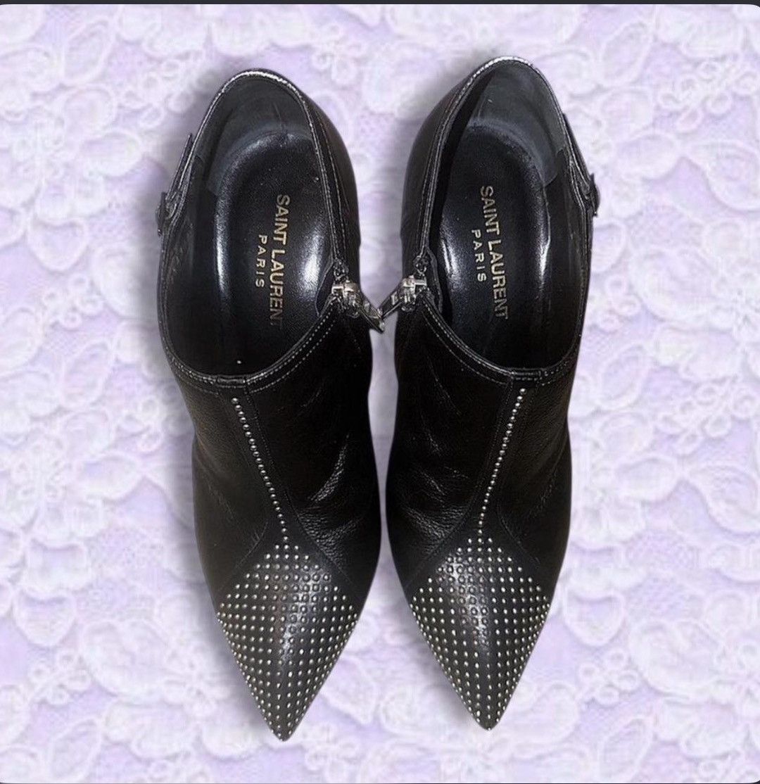 Saint Laurent Paris Saint laurent studded leather ankle boots Size US 8.5 / IT 38.5 - 2 Thumbnail