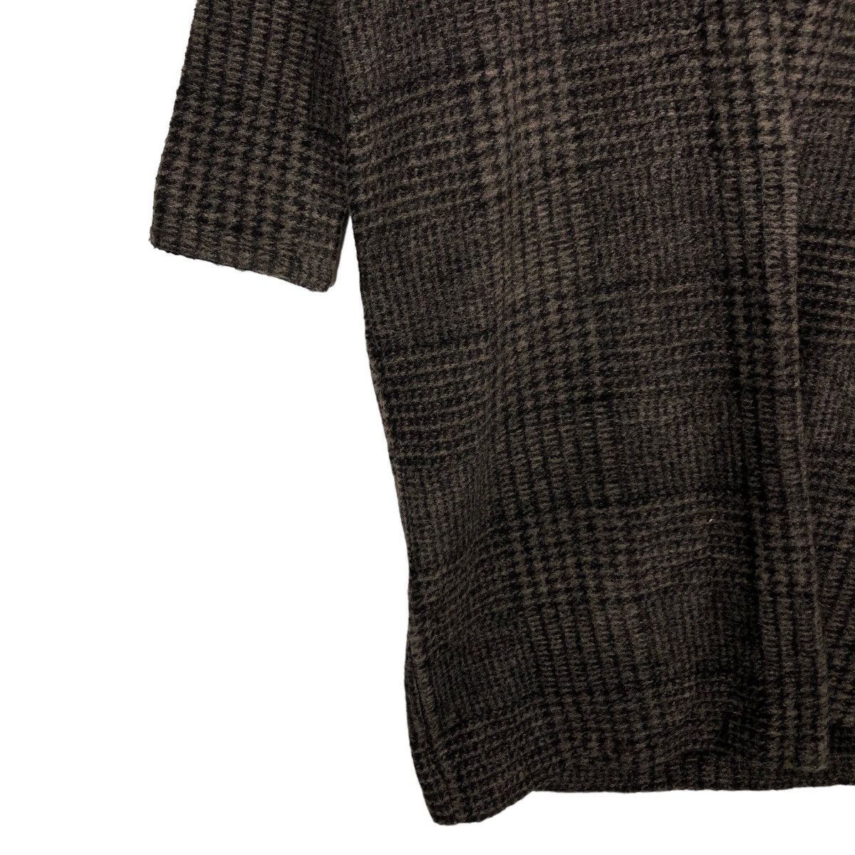 Japanese Brand Tartan Design Long Cardigan Jacket Ships Japan Issey Miyake Size US M / EU 48-50 / 2 - 4 Thumbnail