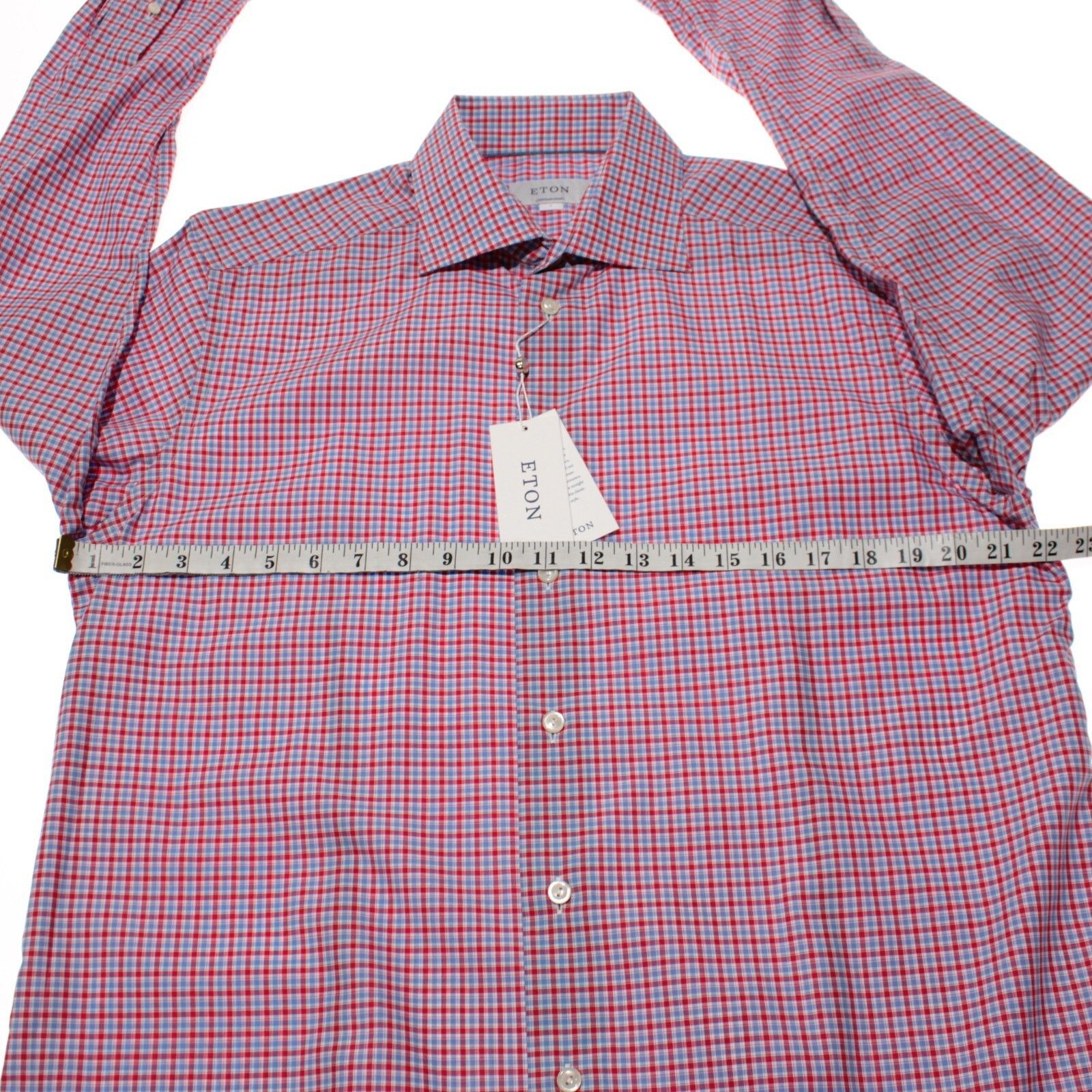 Eton Eton New with tags Shirt Size L US In Red Size US L / EU 52-54 / 3 - 4 Thumbnail