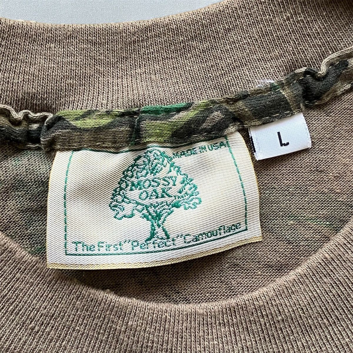 Mossy Oaks Vintage 90s Mossy Oak Green Leaf Camo Long Sleeve T-Shirt Size US L / EU 52-54 / 3 - 6 Thumbnail